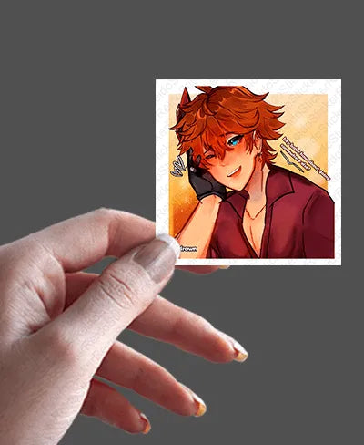 Tartaglia Genshin Impact - Rei do Sticker