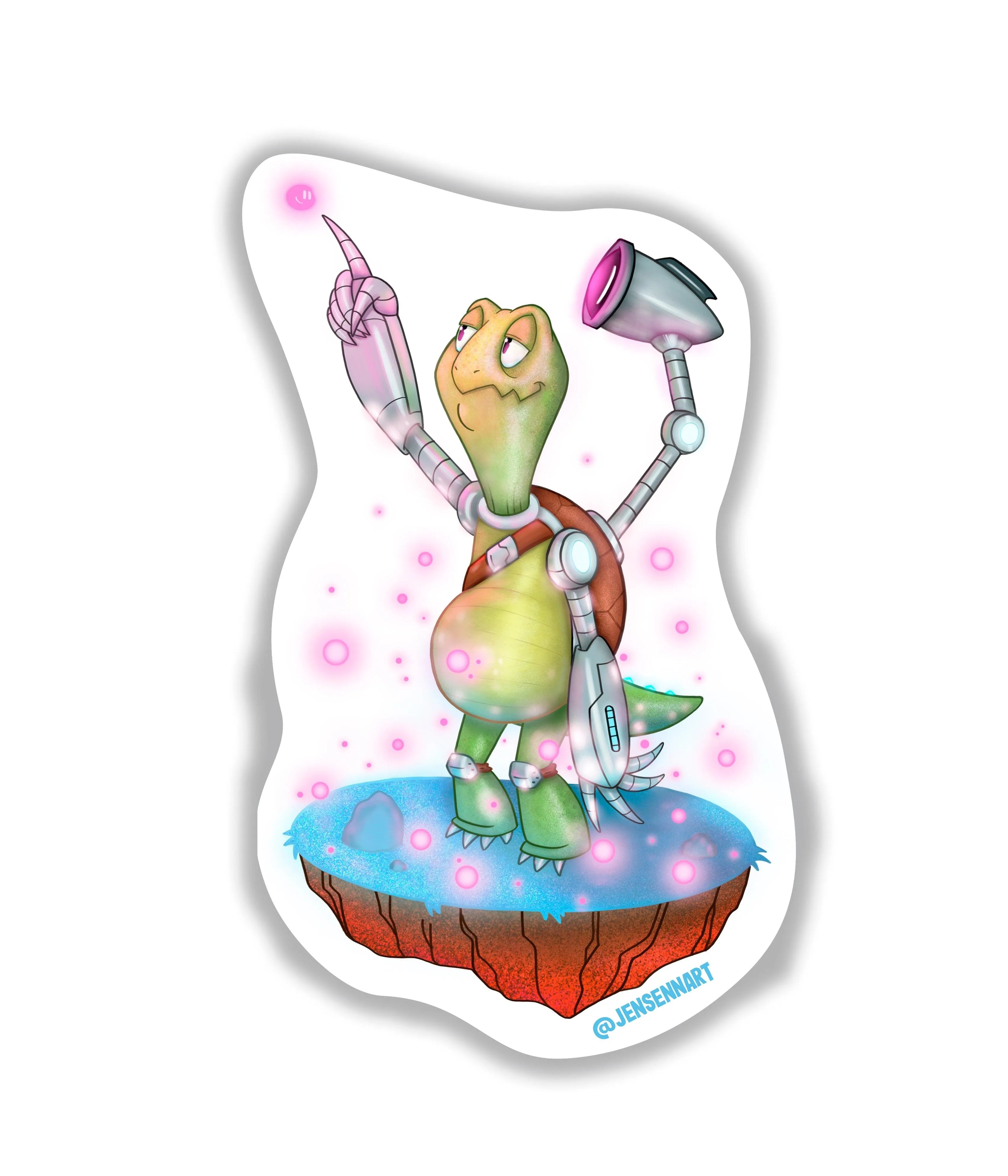 Tartaruga - Rei do Sticker