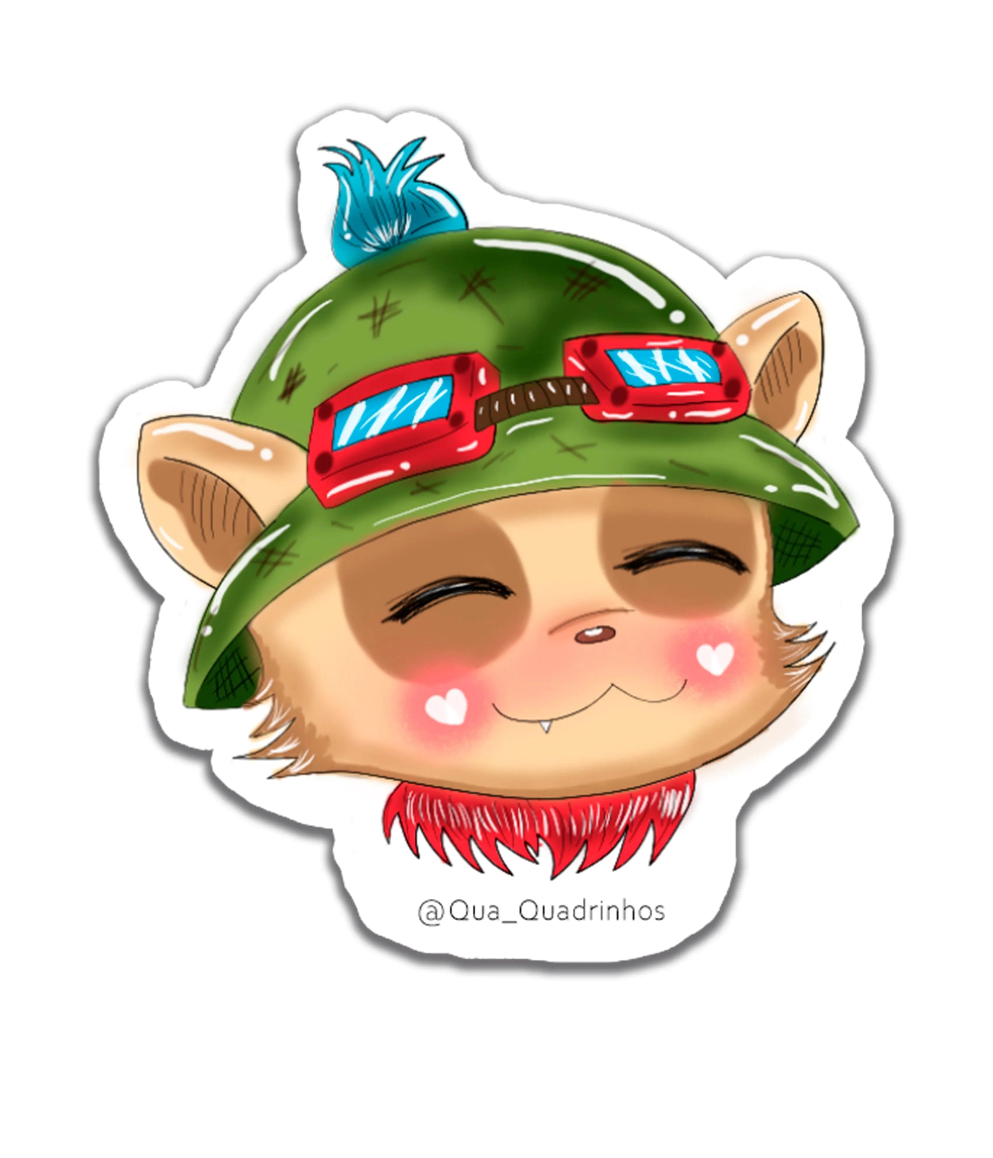 Teemo - Rei do Sticker