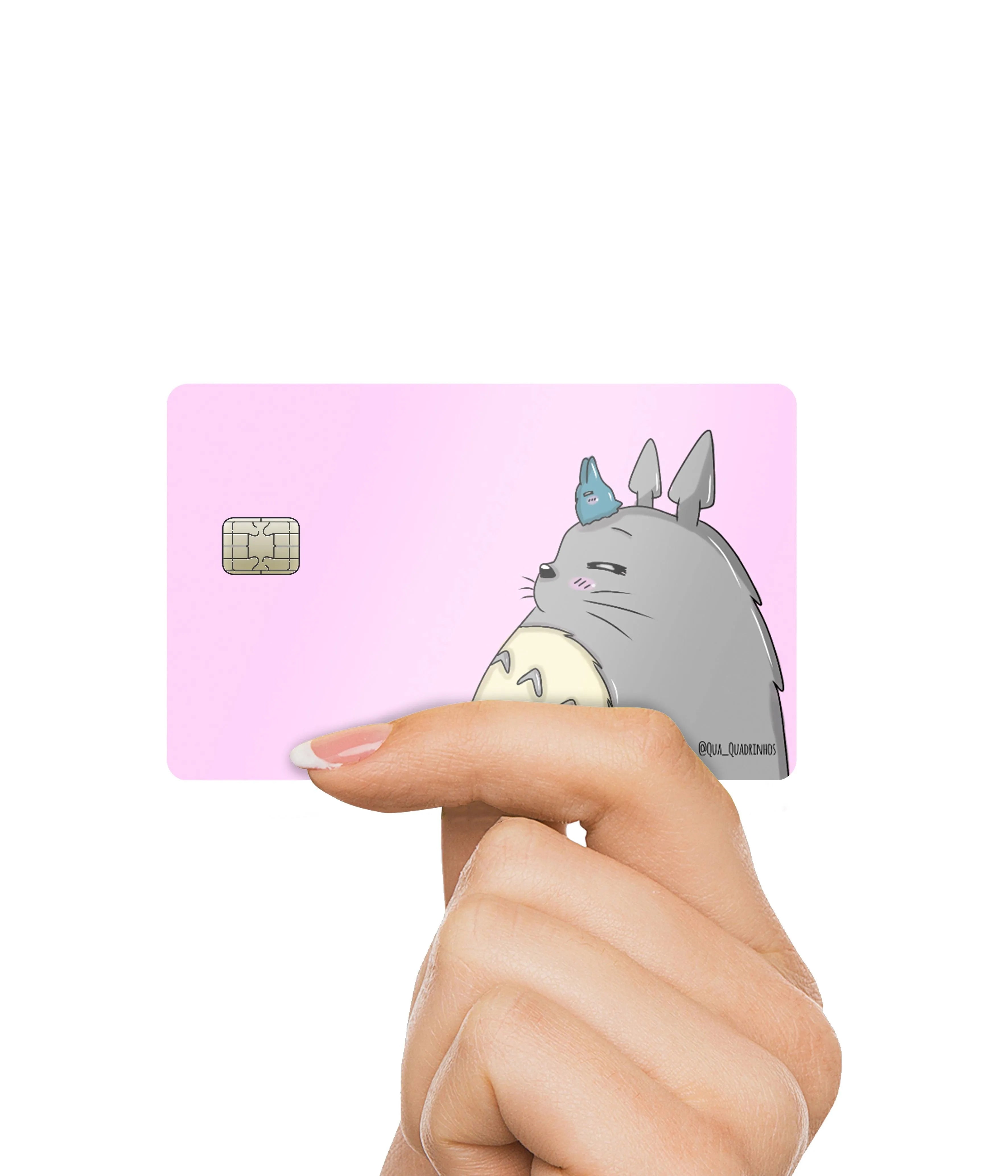 Totoro rosa - Rei do Sticker