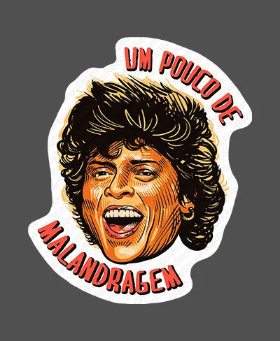 Um Pouco de Malandragem - Rei do Sticker