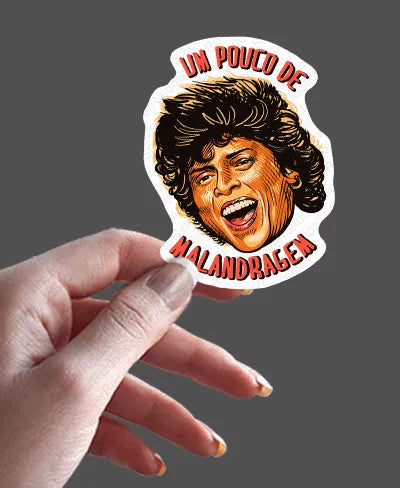 Um Pouco de Malandragem - Rei do Sticker
