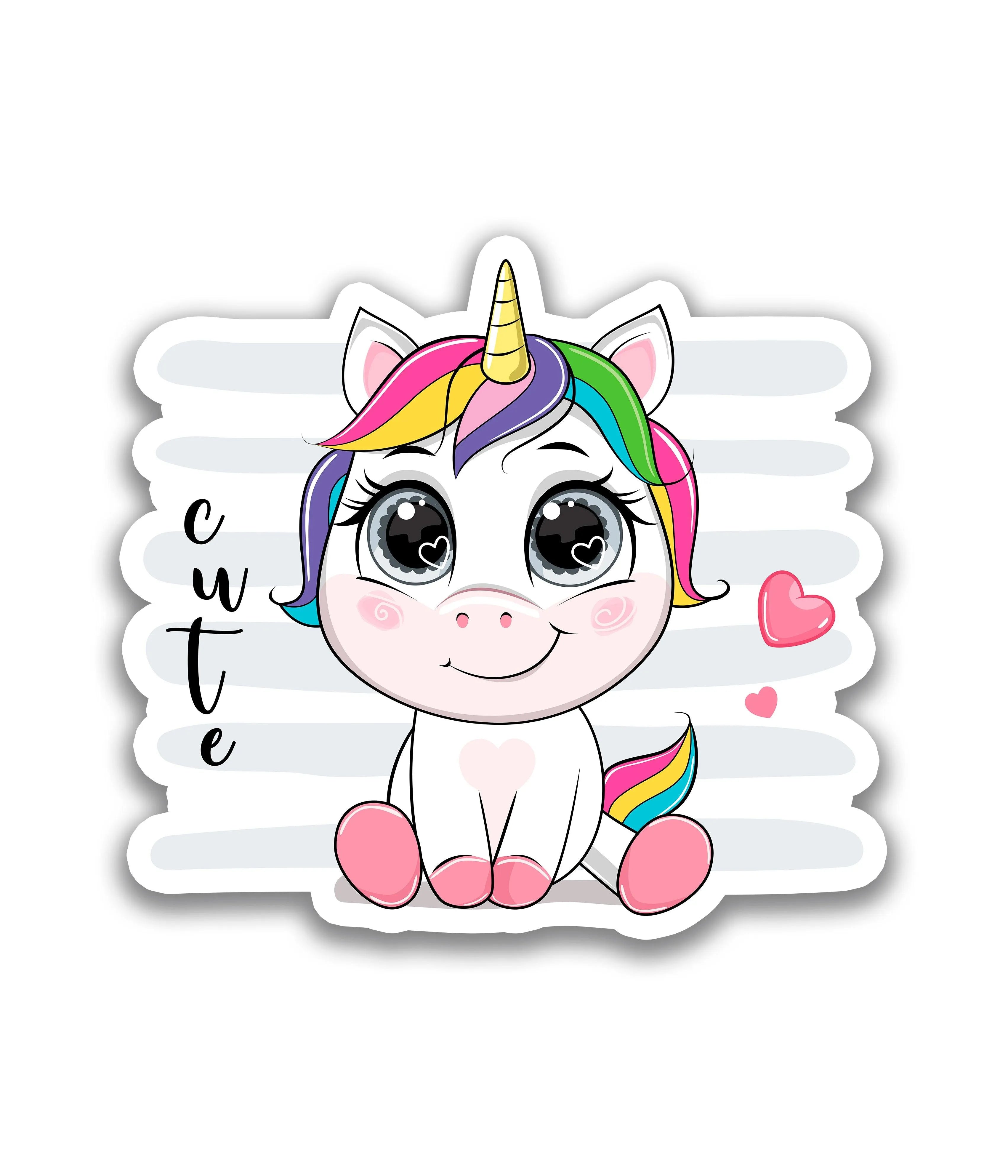 Uni cute - Rei do Sticker