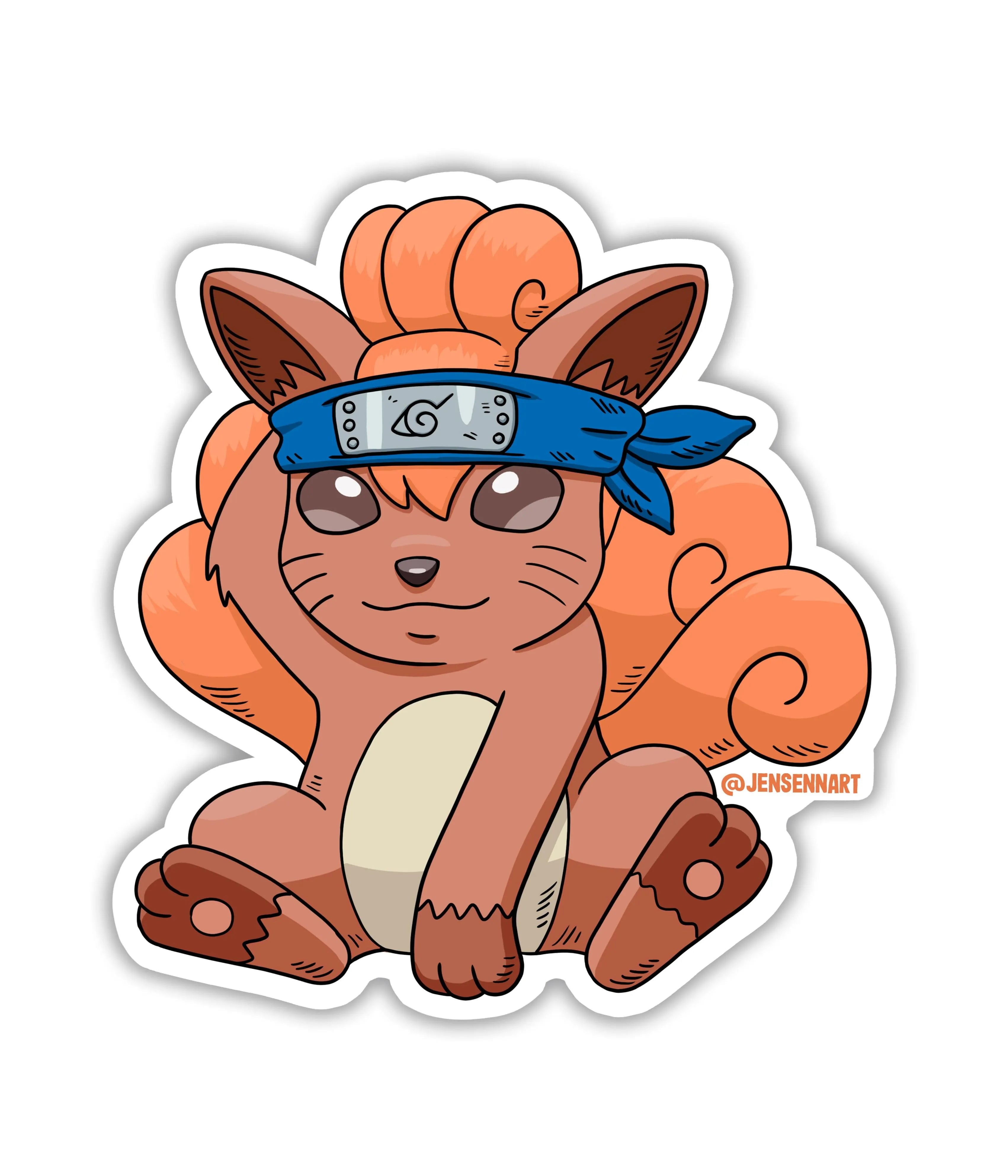 Vulpix - Rei do Sticker