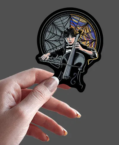 Wandinha Addams - Rei do Sticker