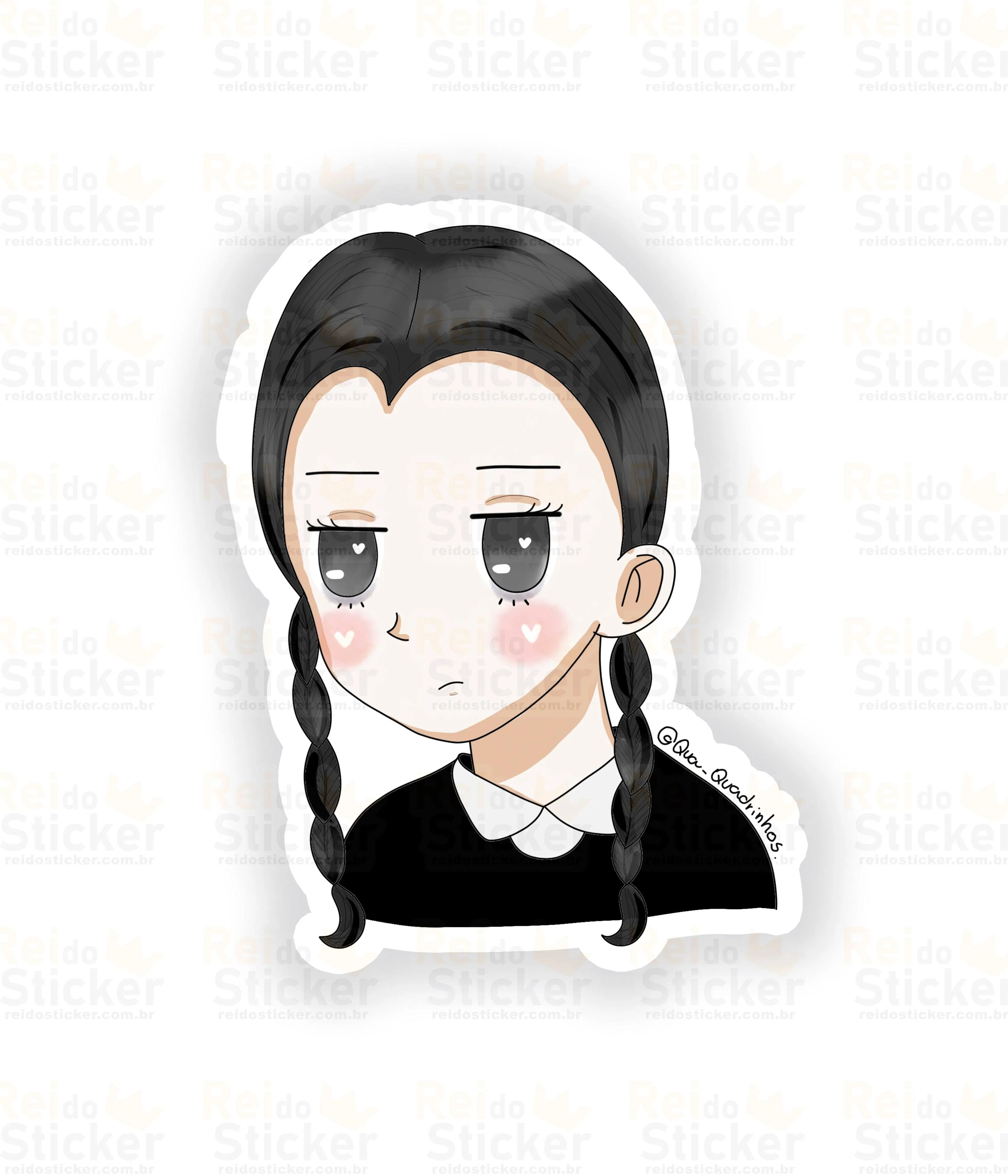Wandinha - Rei do Sticker