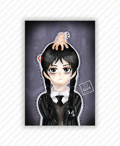 WEDNESDAY - Rei do Sticker