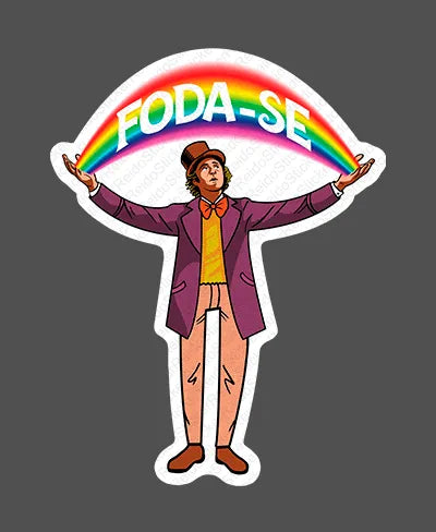 Willy Wonka - Rei do Sticker