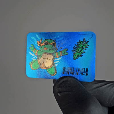 ADESIVO HOLOGRÁFICO - Rei do Sticker