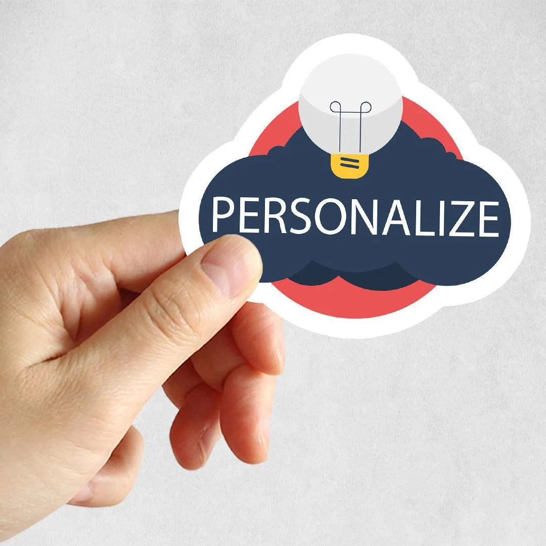 adesivos personalizados - tamanhos diversos / 3.500 und / brilho - Rei do Sticker