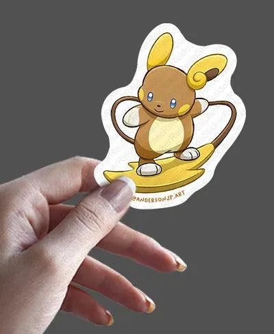 alolan-raichu-rei-do-sticker-2 - Rei do Sticker