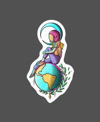 Astronauta - Rei do Sticker