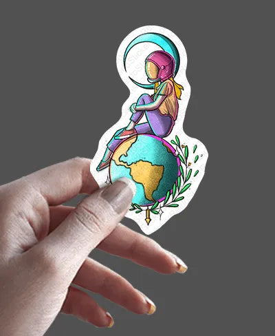 Astronauta - Rei do Sticker