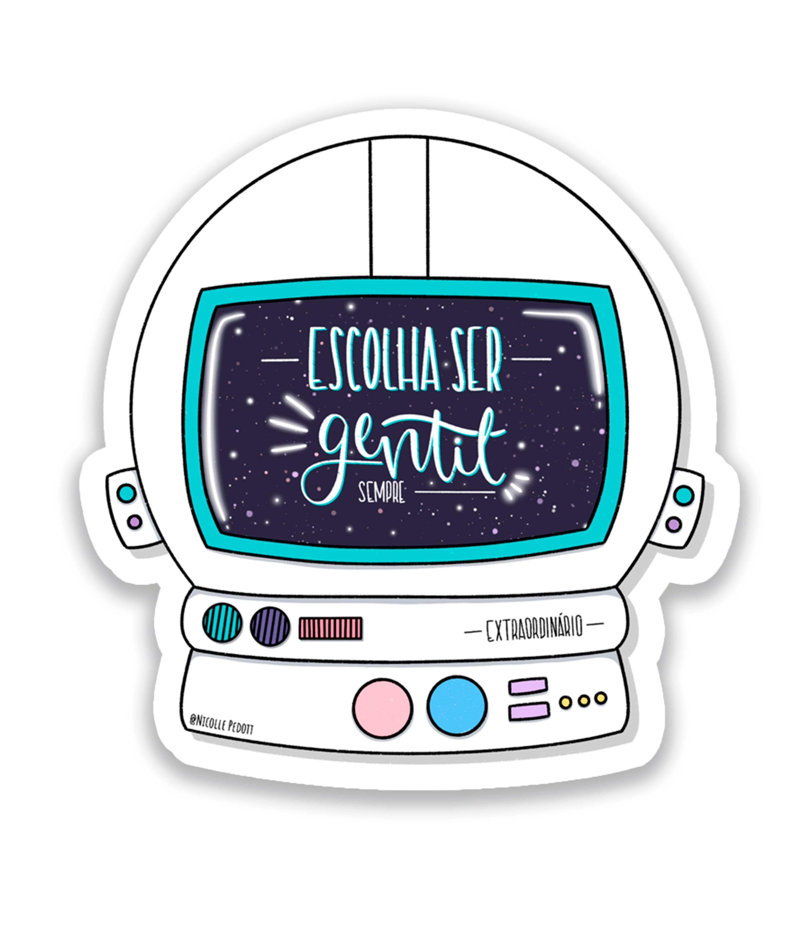 Astronauta - Rei do Sticker