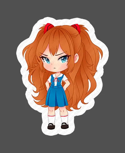 Asuka Escolar - Rei do Sticker