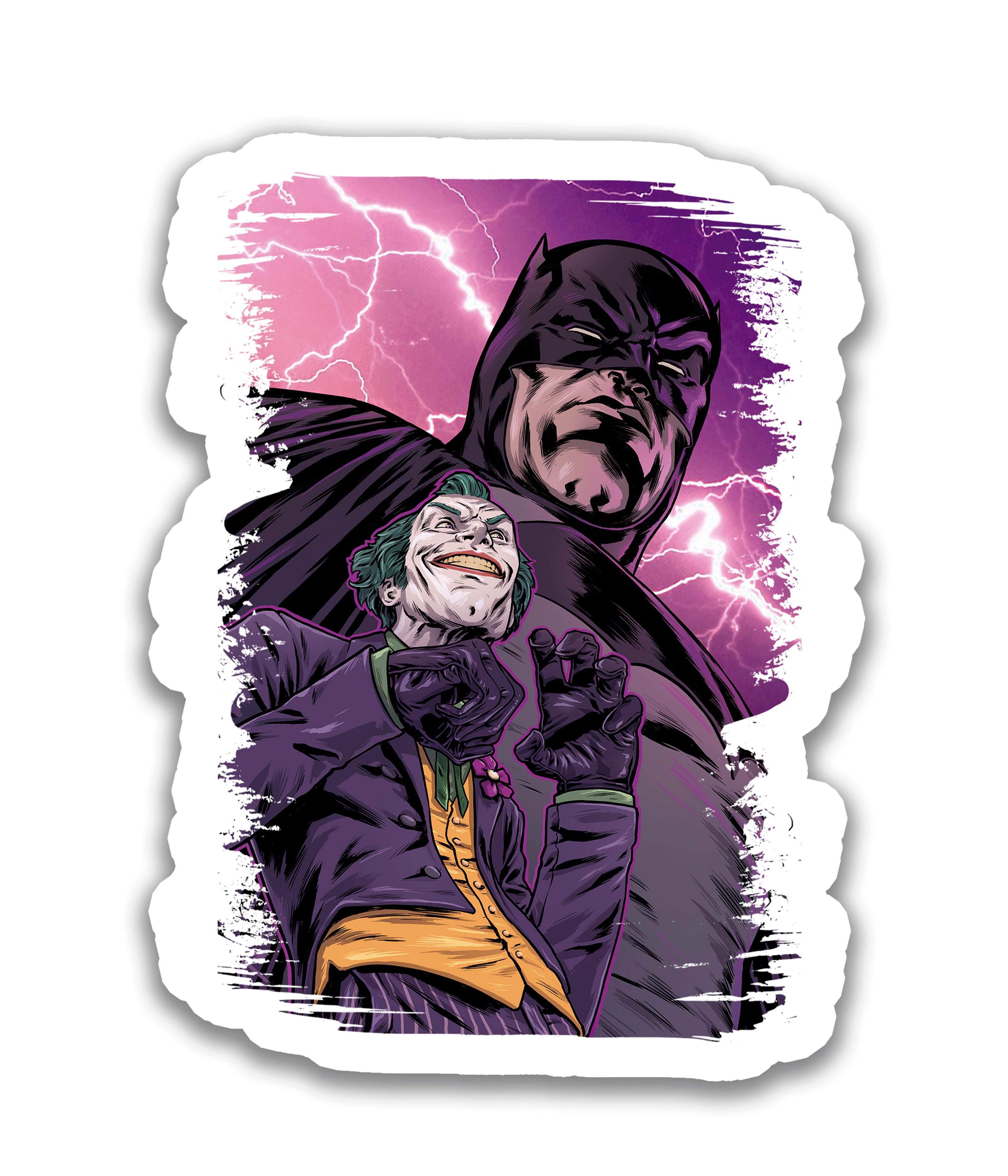 Batman e Coringa - Rei do Sticker