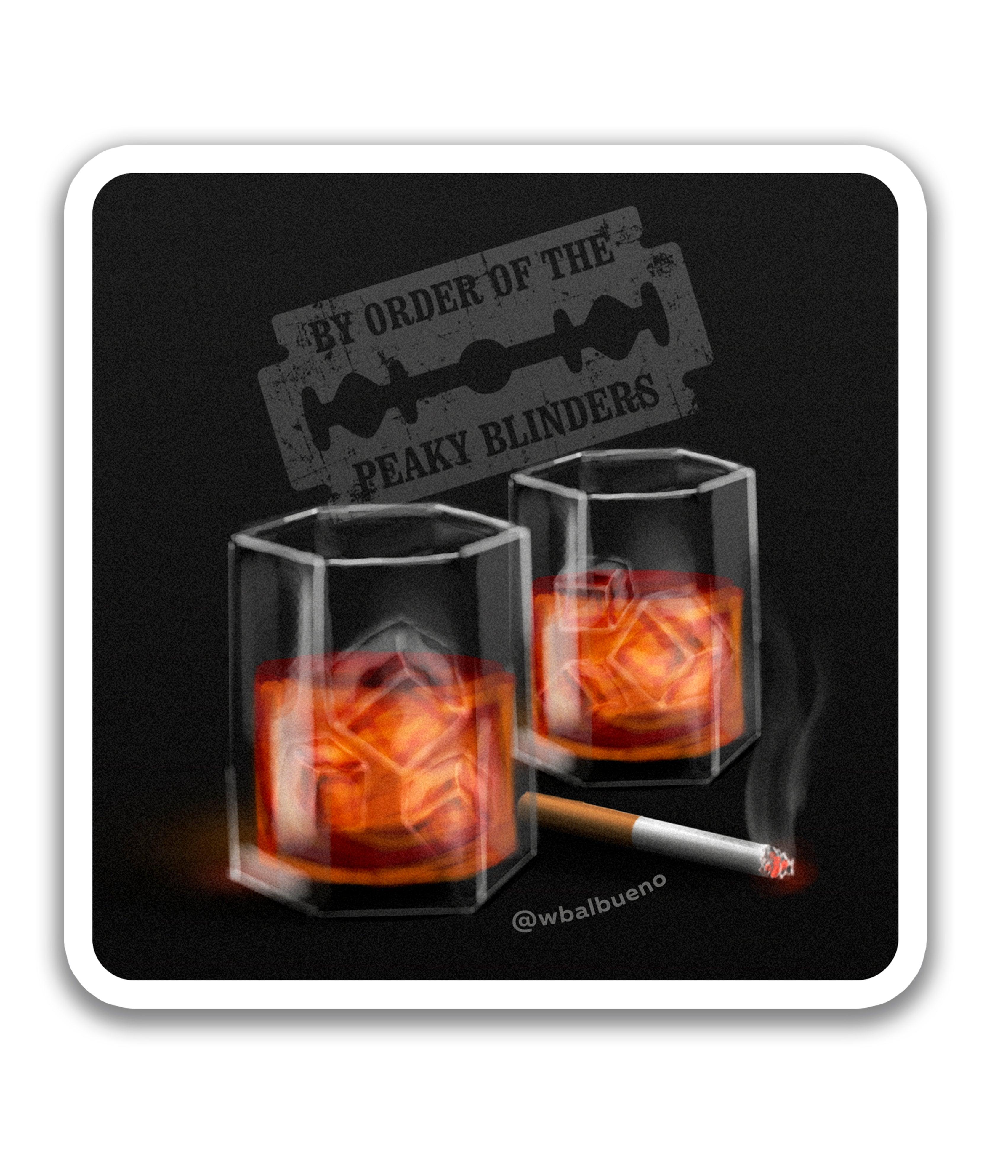 Blinders Whisky - Rei do Sticker