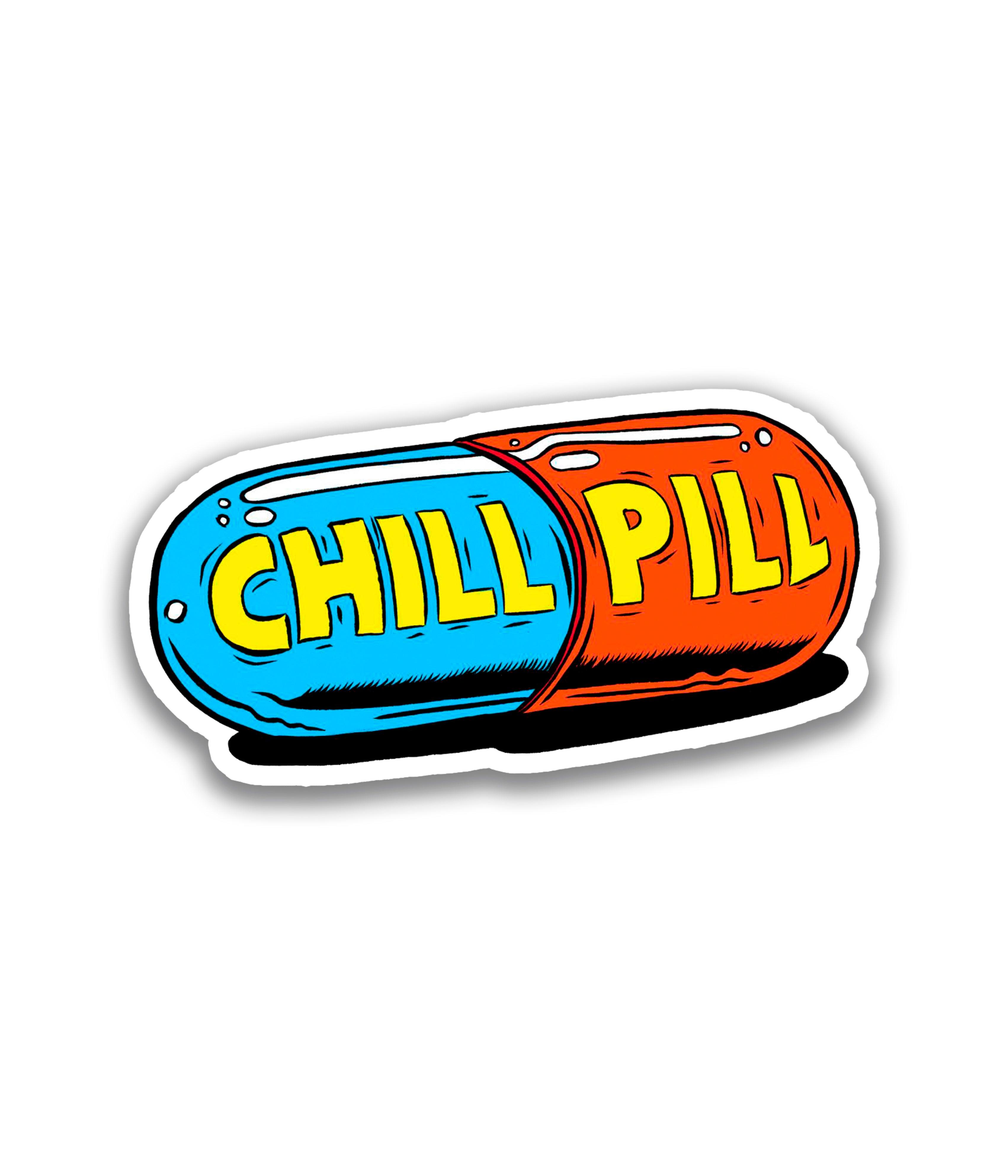 Chill Pill - Rei do Sticker