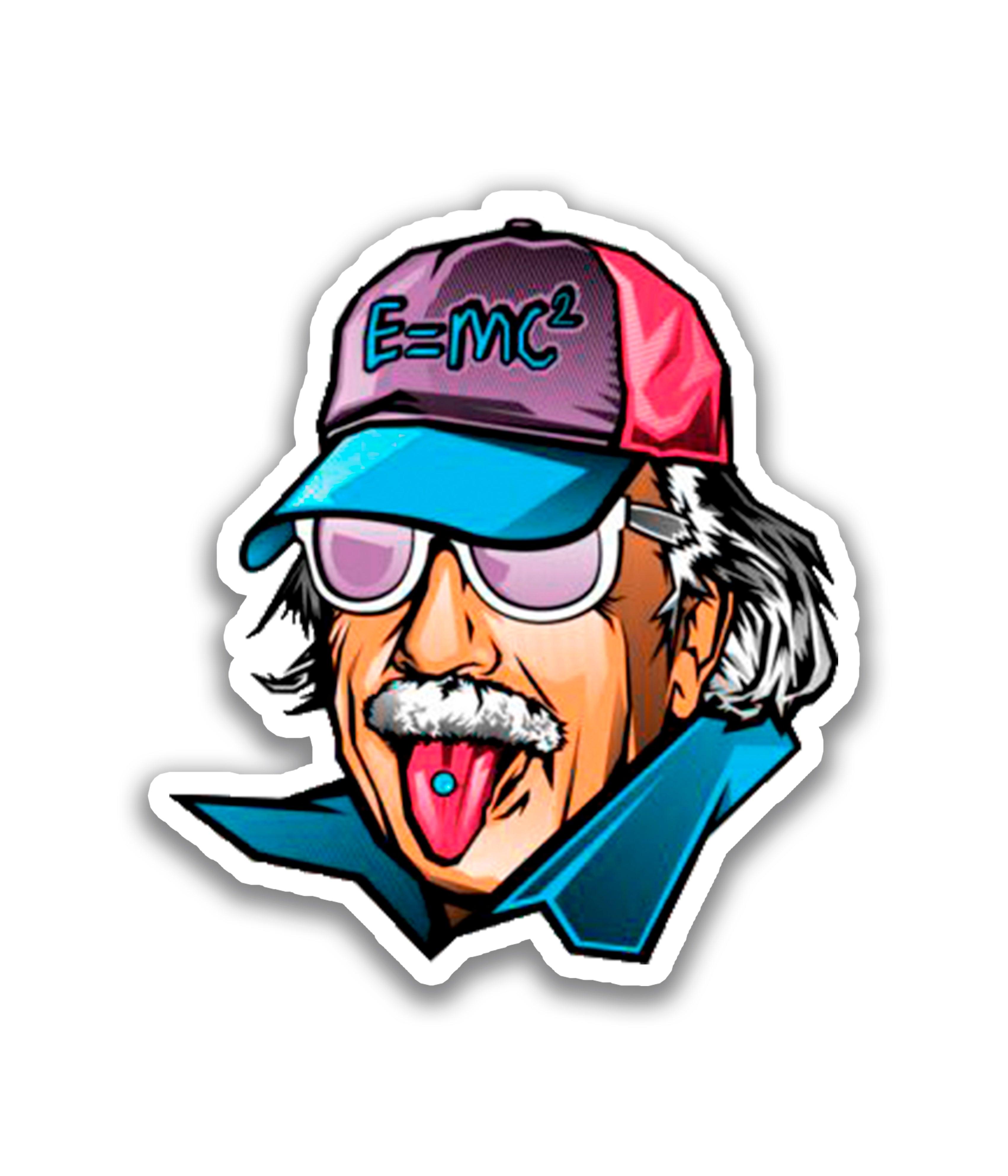 Crazy Einstein - Rei do Sticker