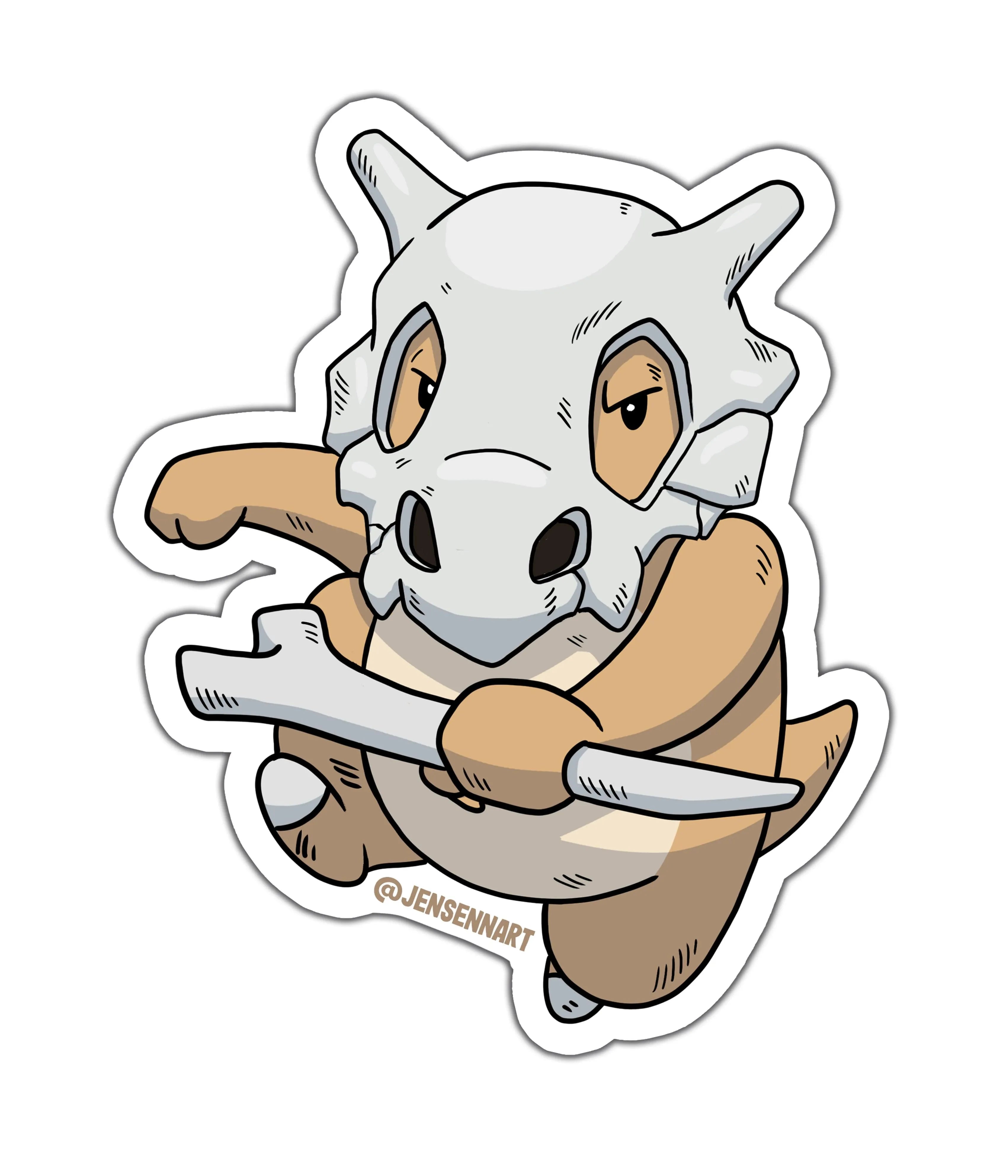 Cubone - Rei do Sticker