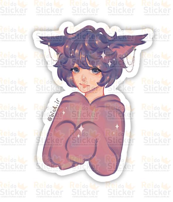 Cute Anime - Rei do Sticker