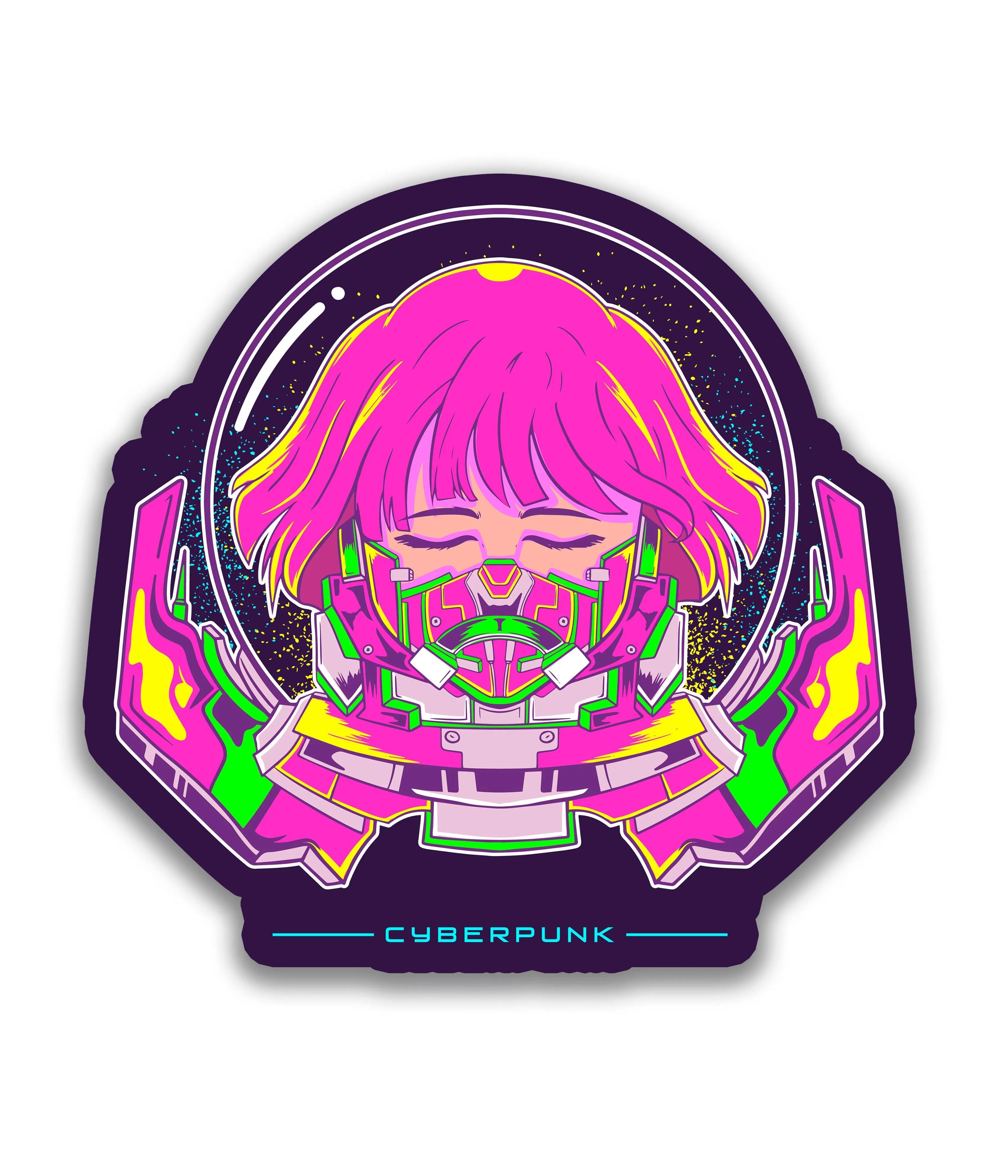 Cyberpunk 2077 - Rei do Sticker