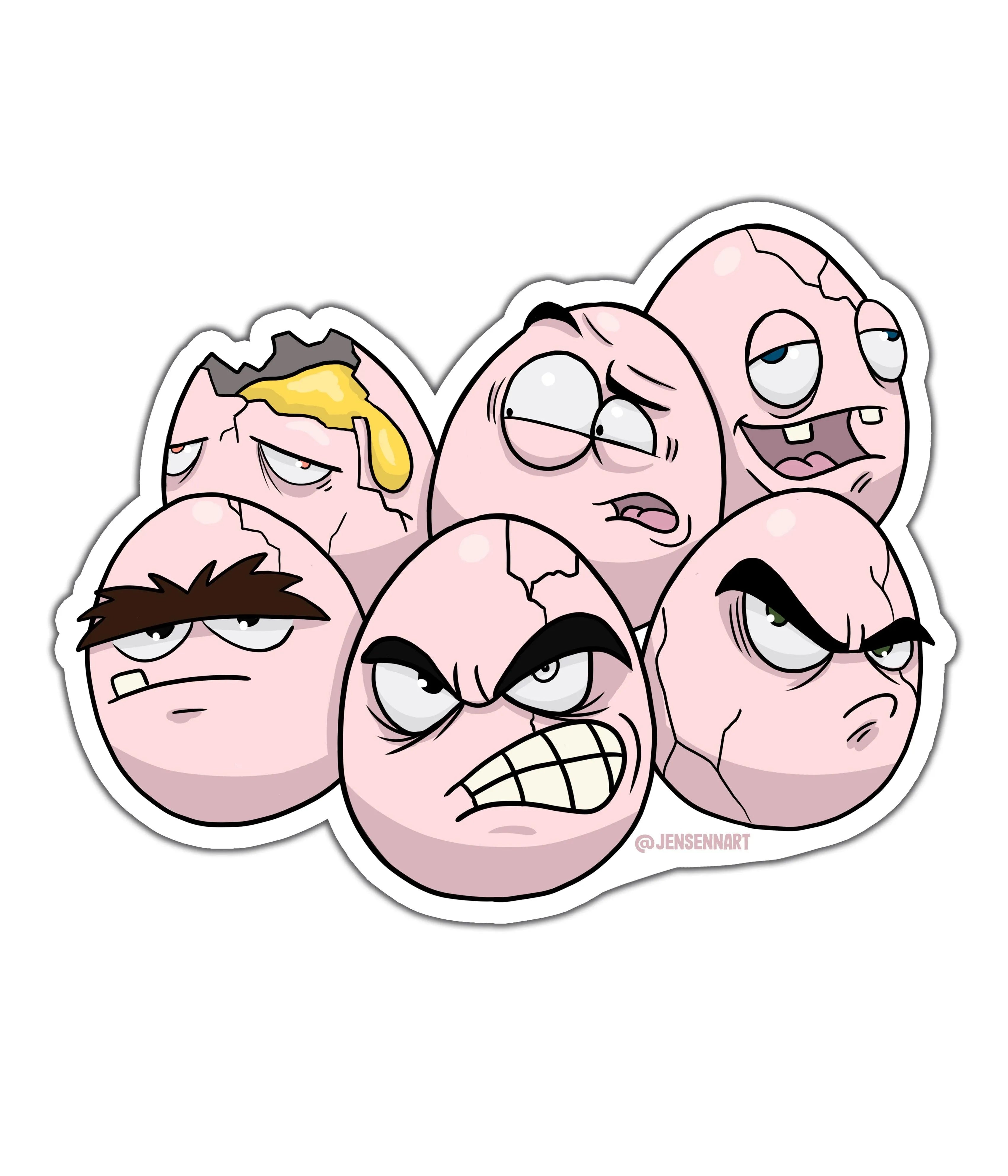 Exeggcute - Rei do Sticker