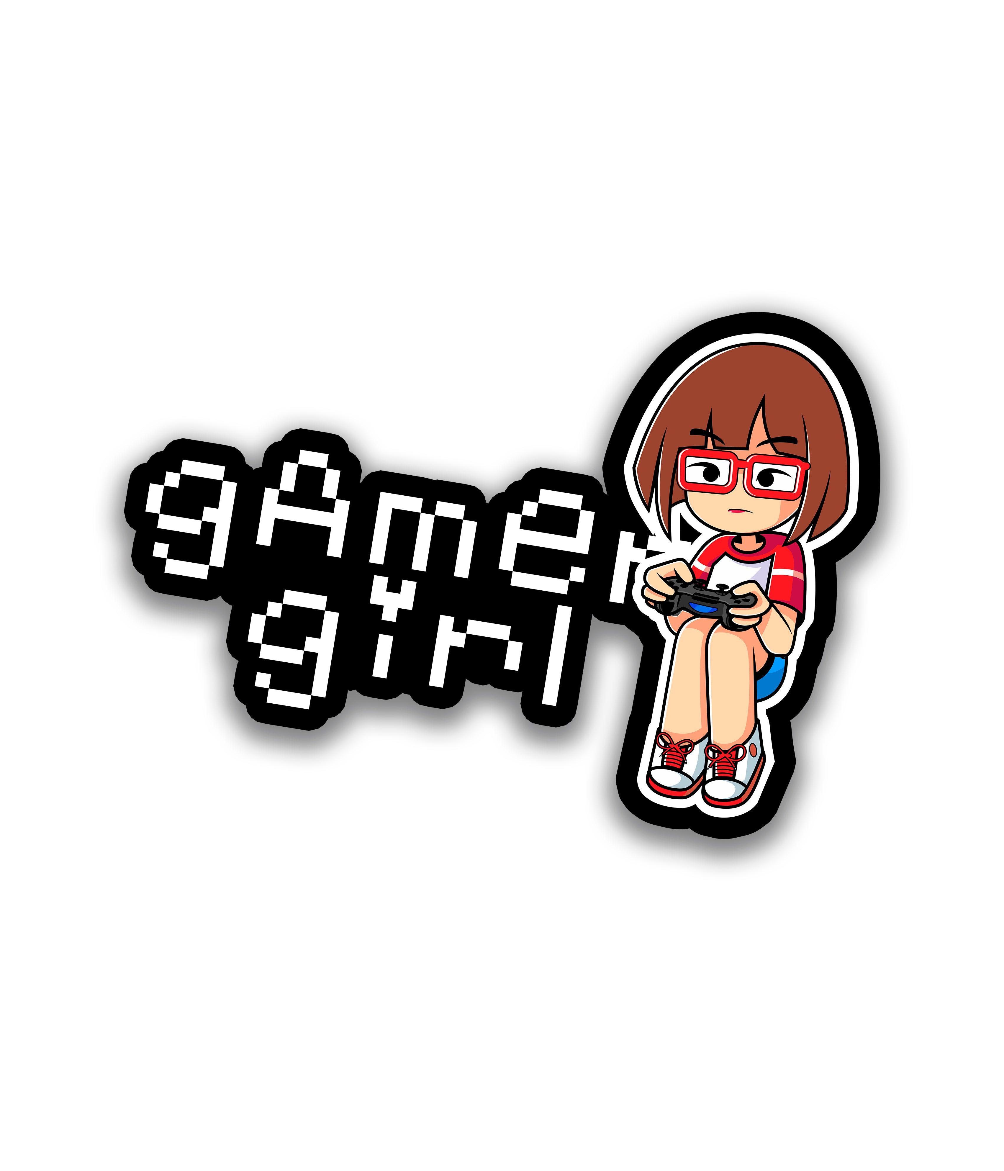 Gamer Girl - Rei do Sticker