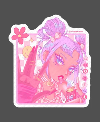 God Girl - Rei do Sticker