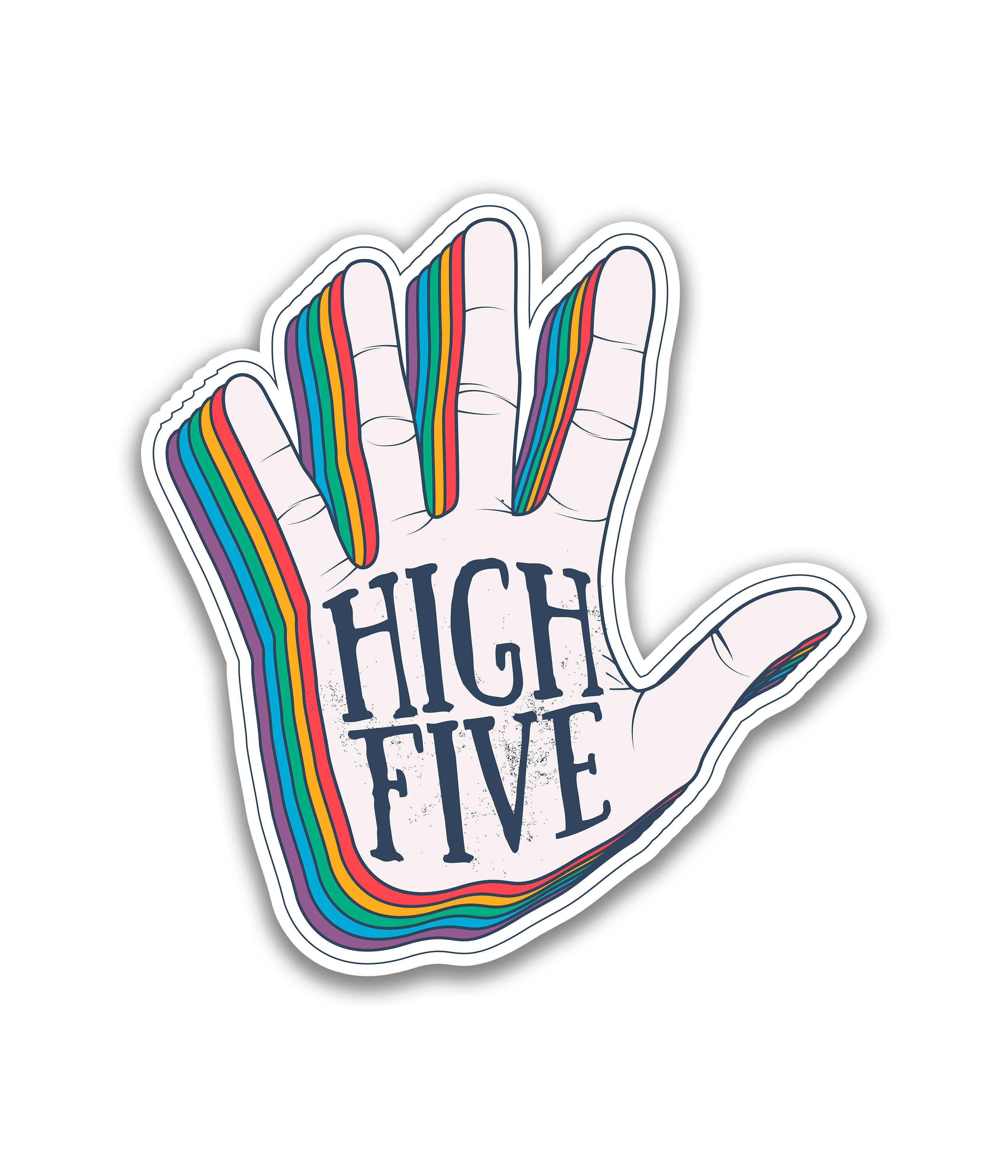 High Five - Rei do Sticker