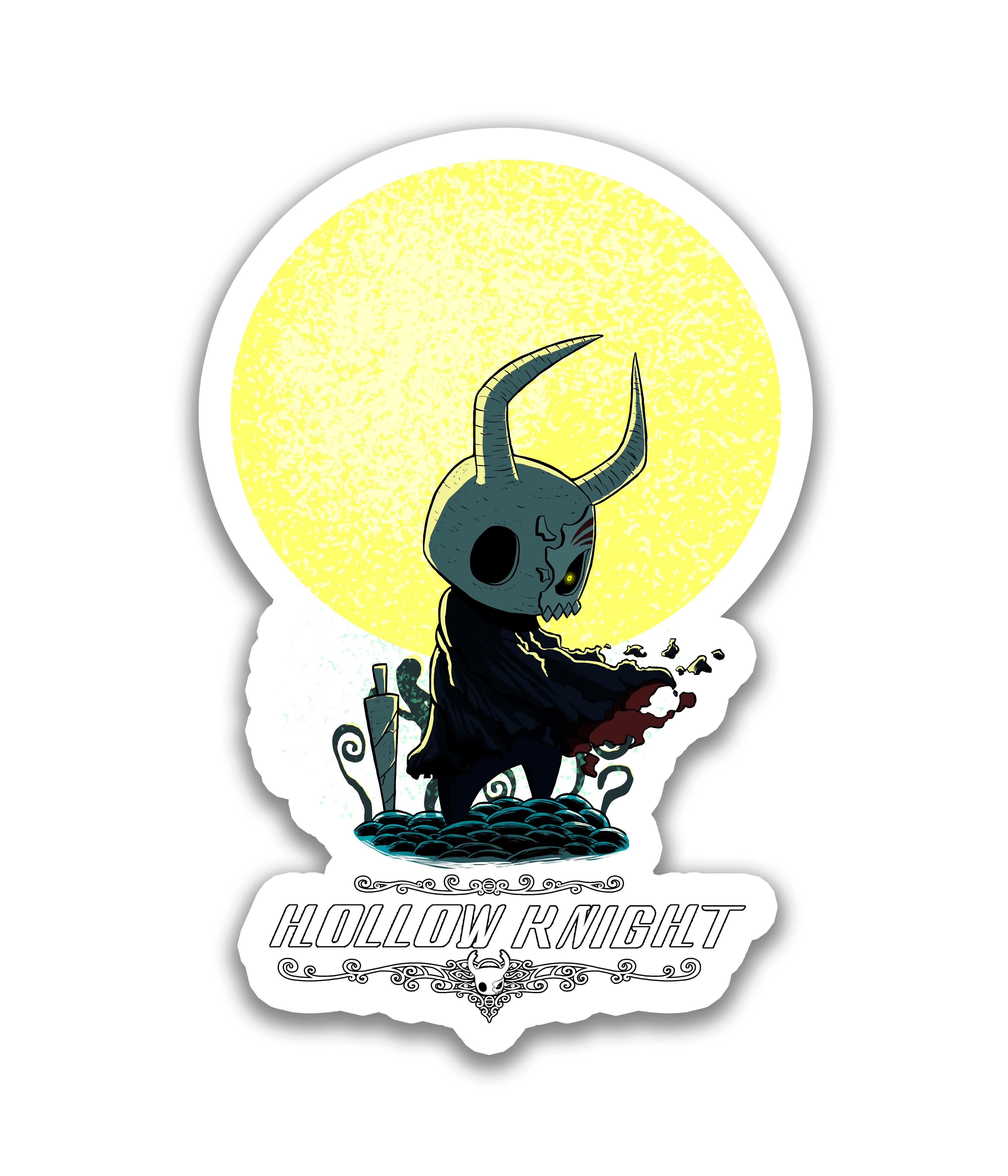 Hollow Knight Black - Rei do Sticker