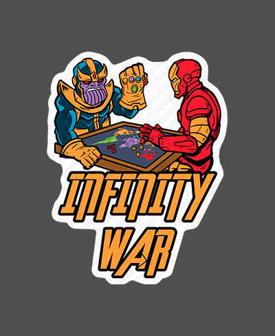 Infinity War - Rei do Sticker