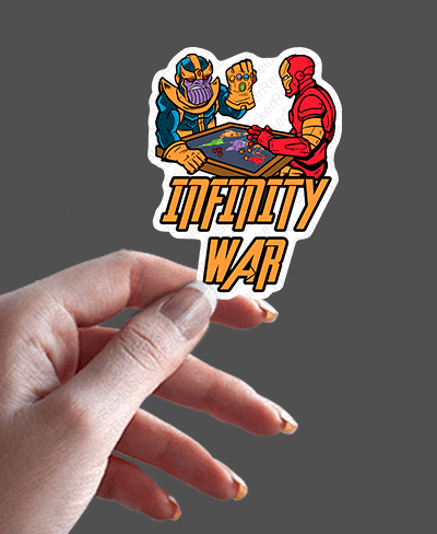 Infinity War - Rei do Sticker
