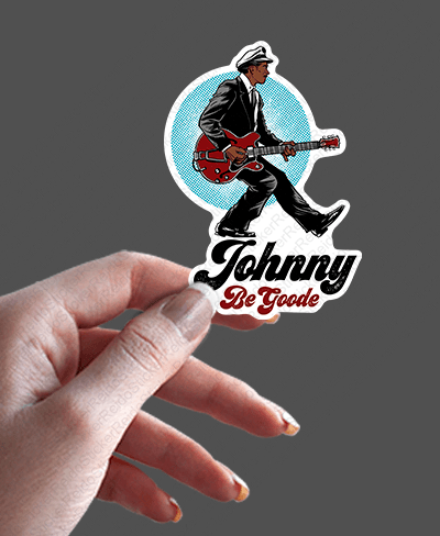 Johnny Be Goode - Rei do Sticker