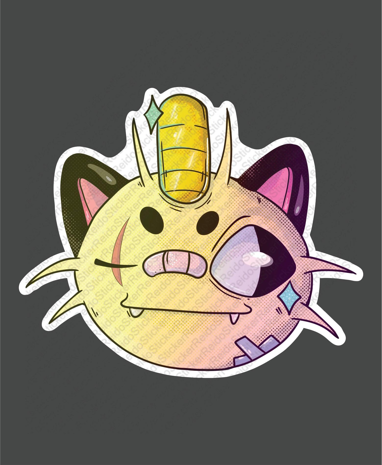 Meowth - Rei do Sticker