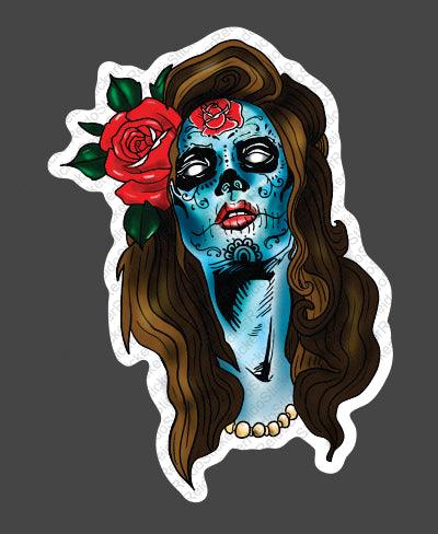 Mexican Skull - Rei do Sticker