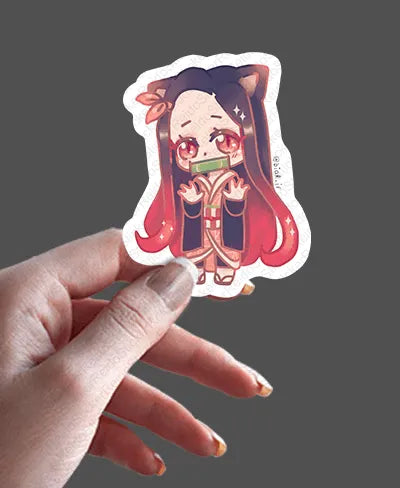 Nezuko - Rei do Sticker