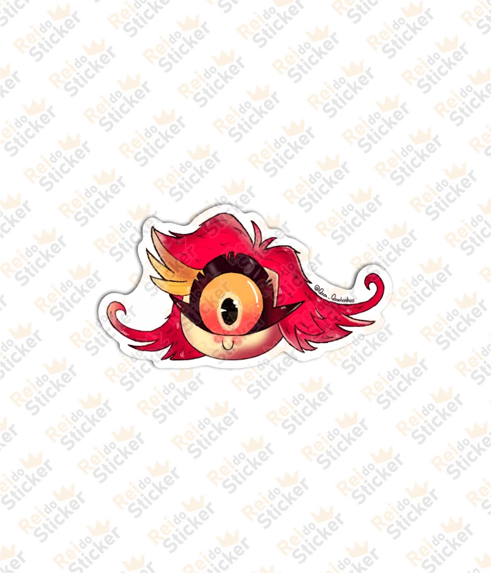 Nifty - Hazbin Hotel - Rei do Sticker