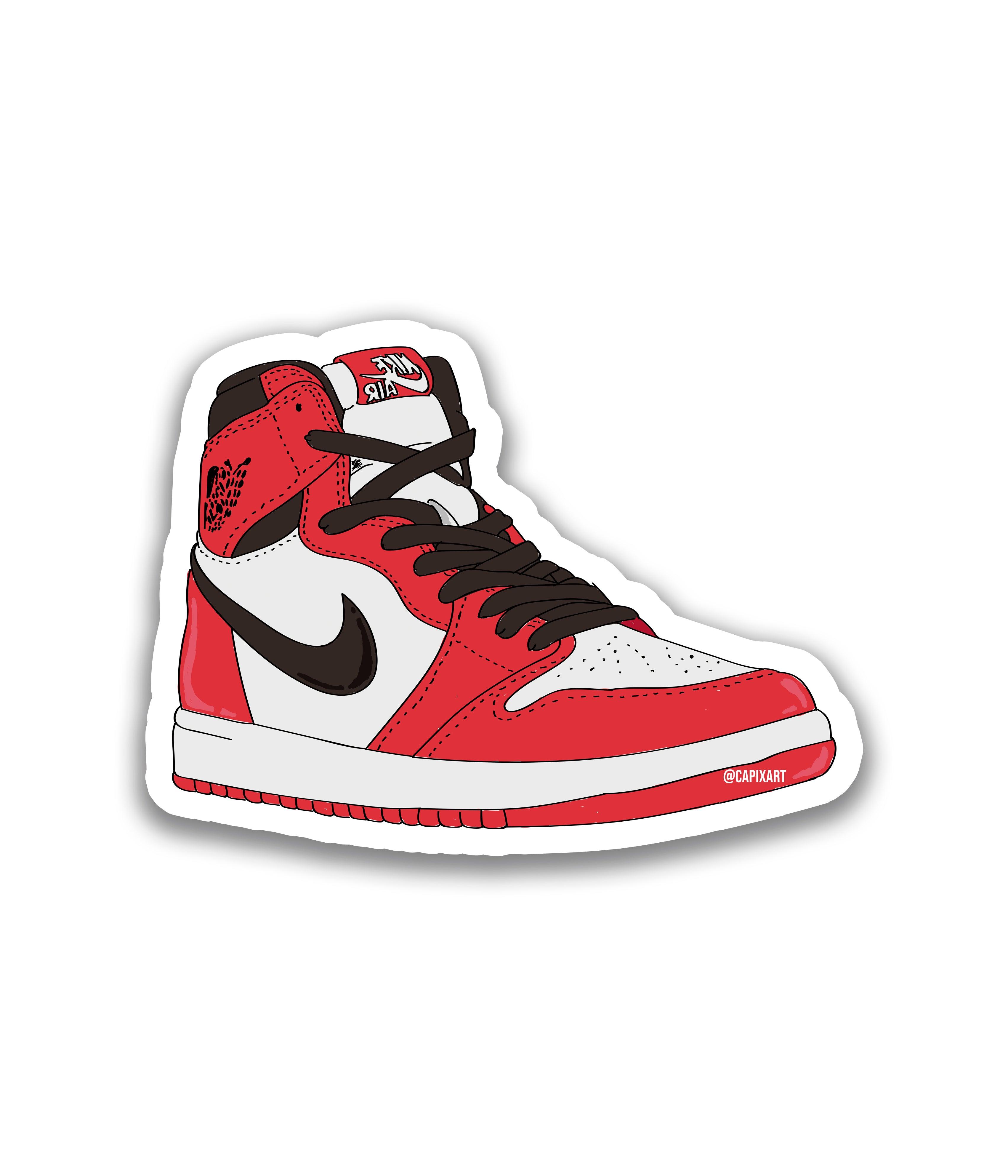 Nike Air Jordan 1 - Rei do Sticker