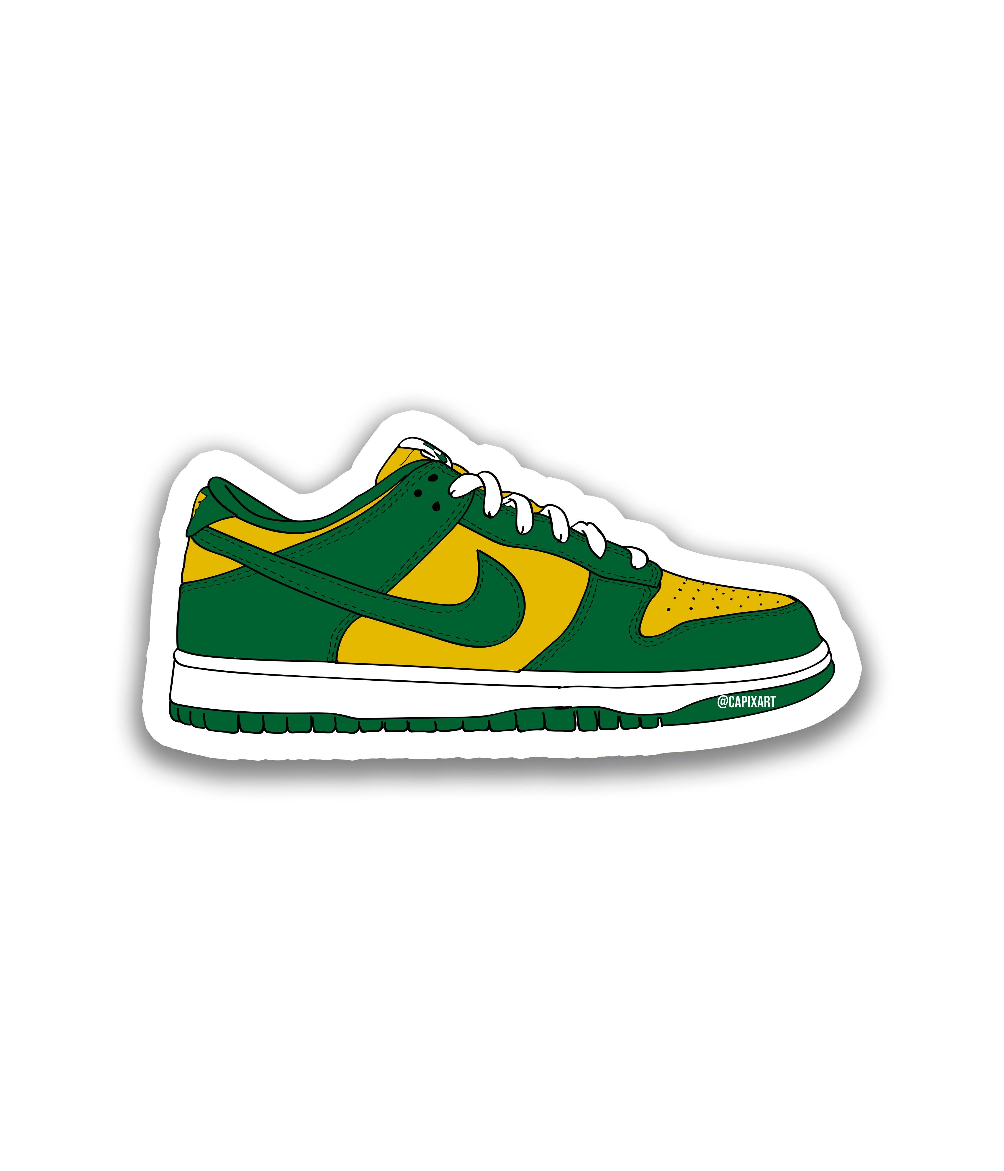 Nike Dunk Low Brazil - Rei do Sticker