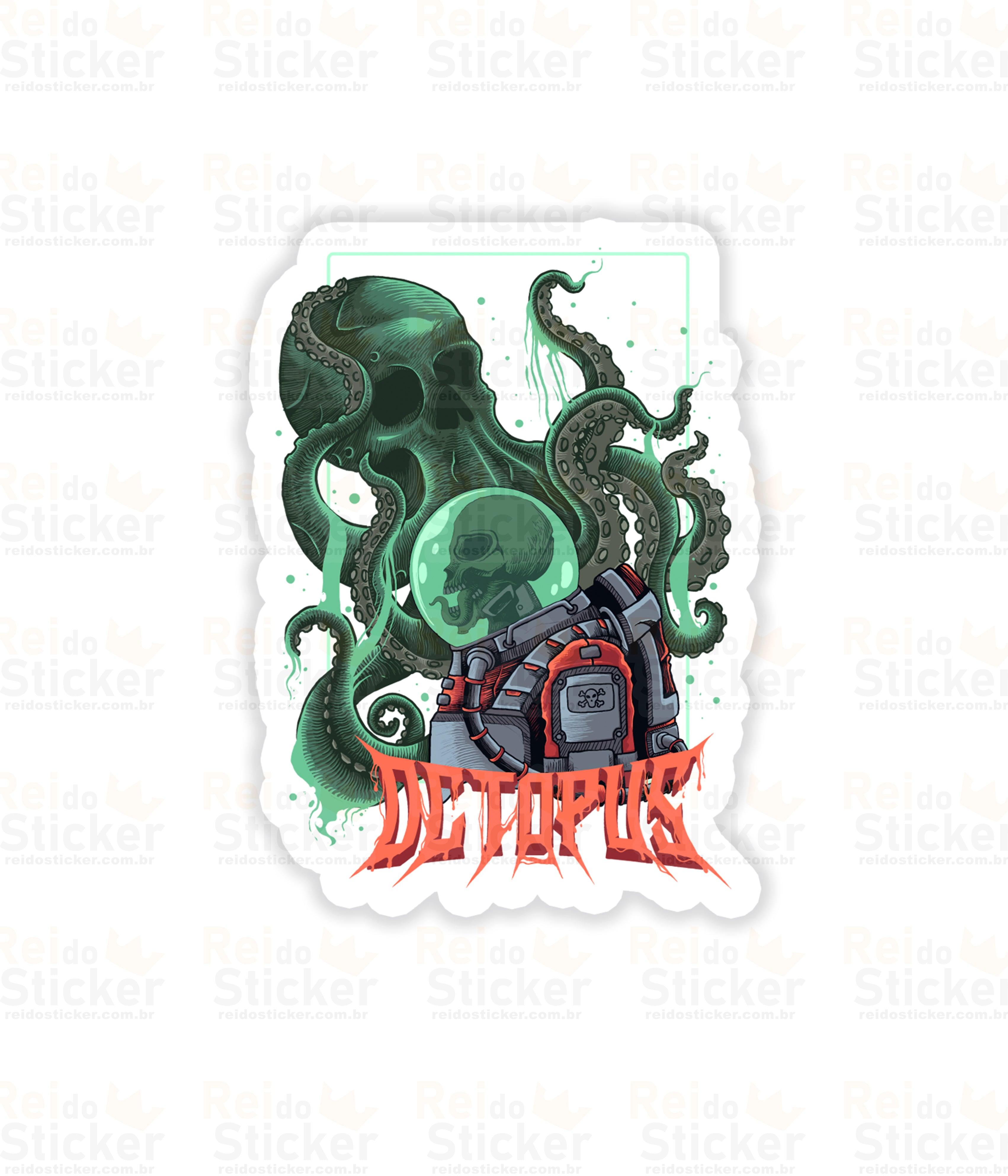 Octopus - Rei do Sticker