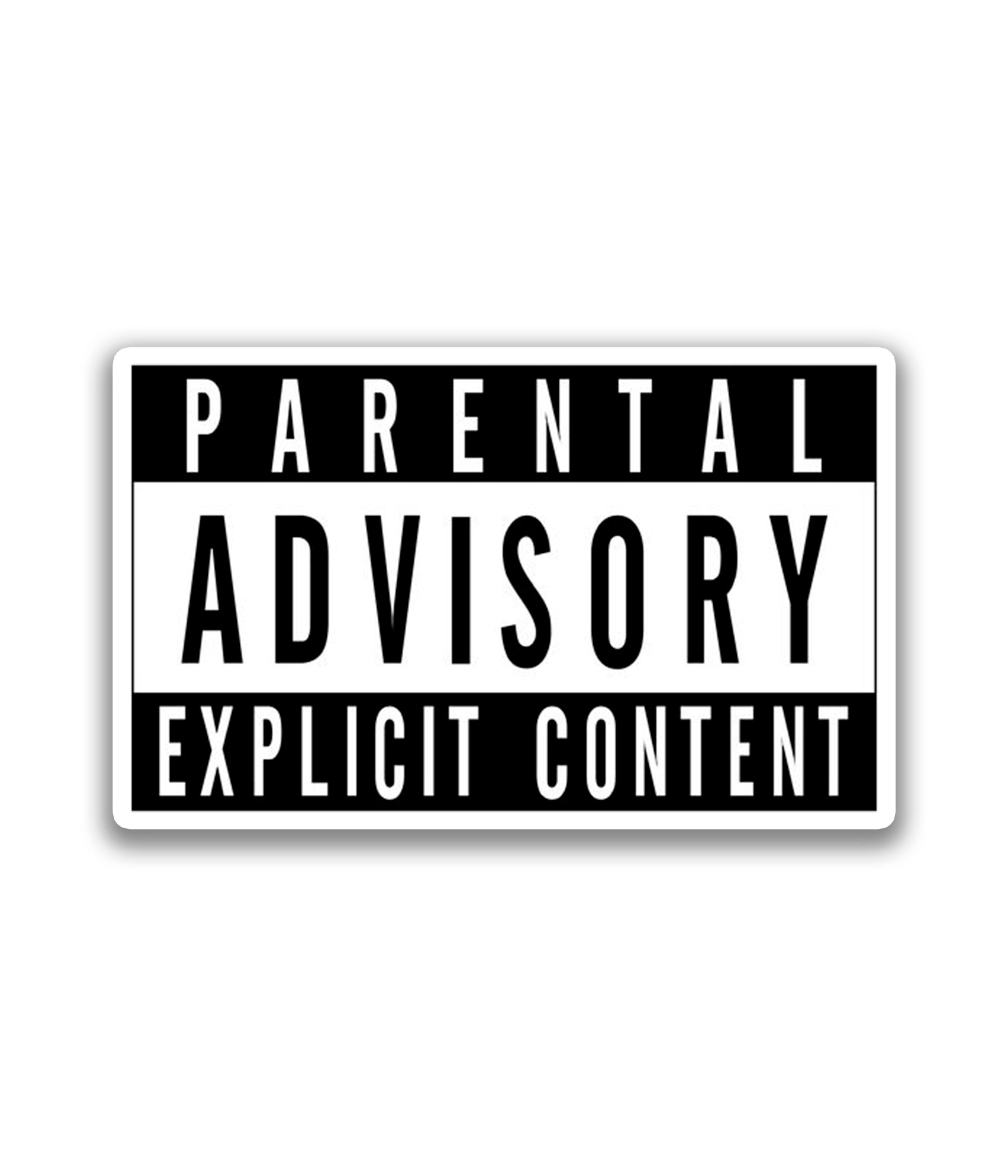 Parental advisory - Rei do Sticker