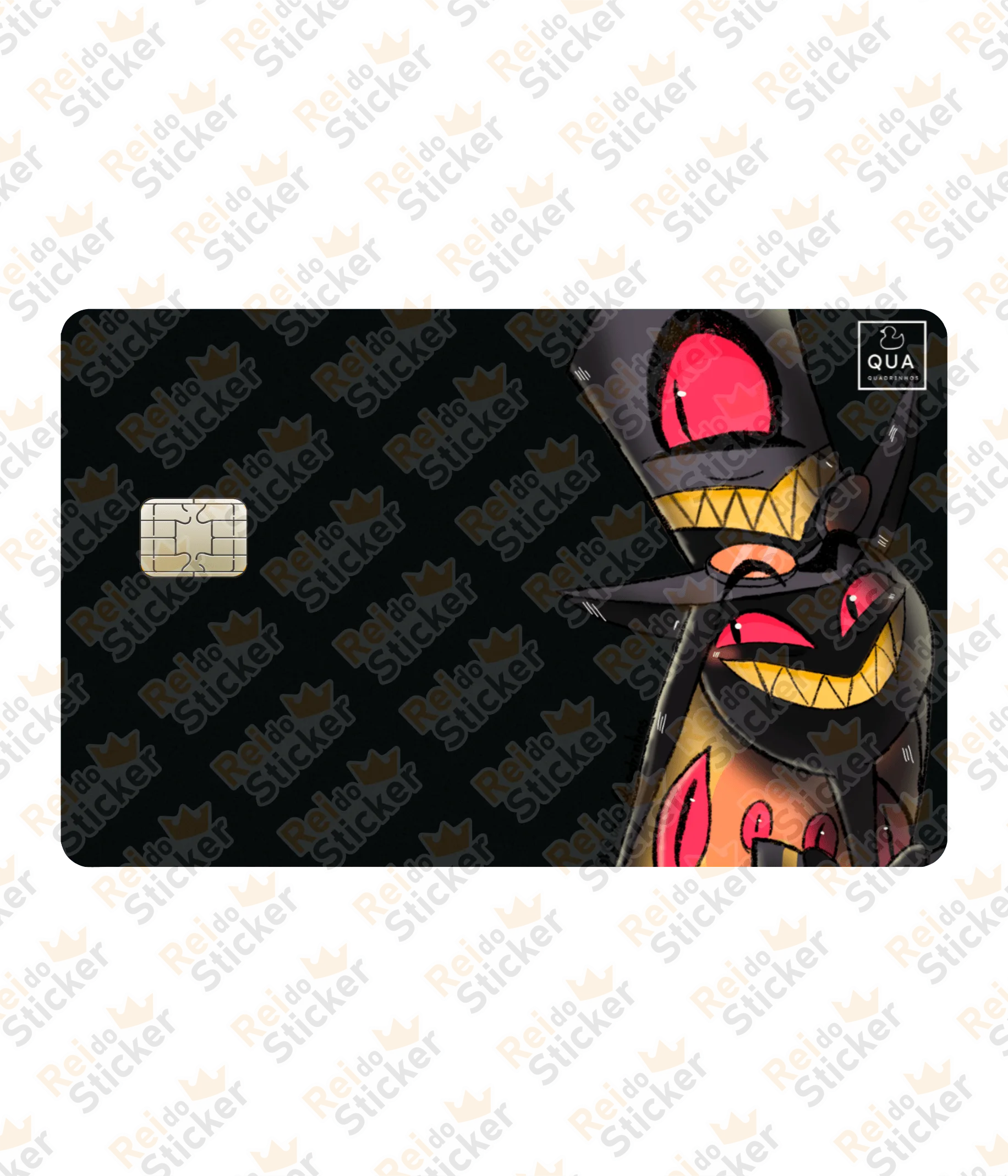 Pentious - Hazbin Hotel - Rei do Sticker