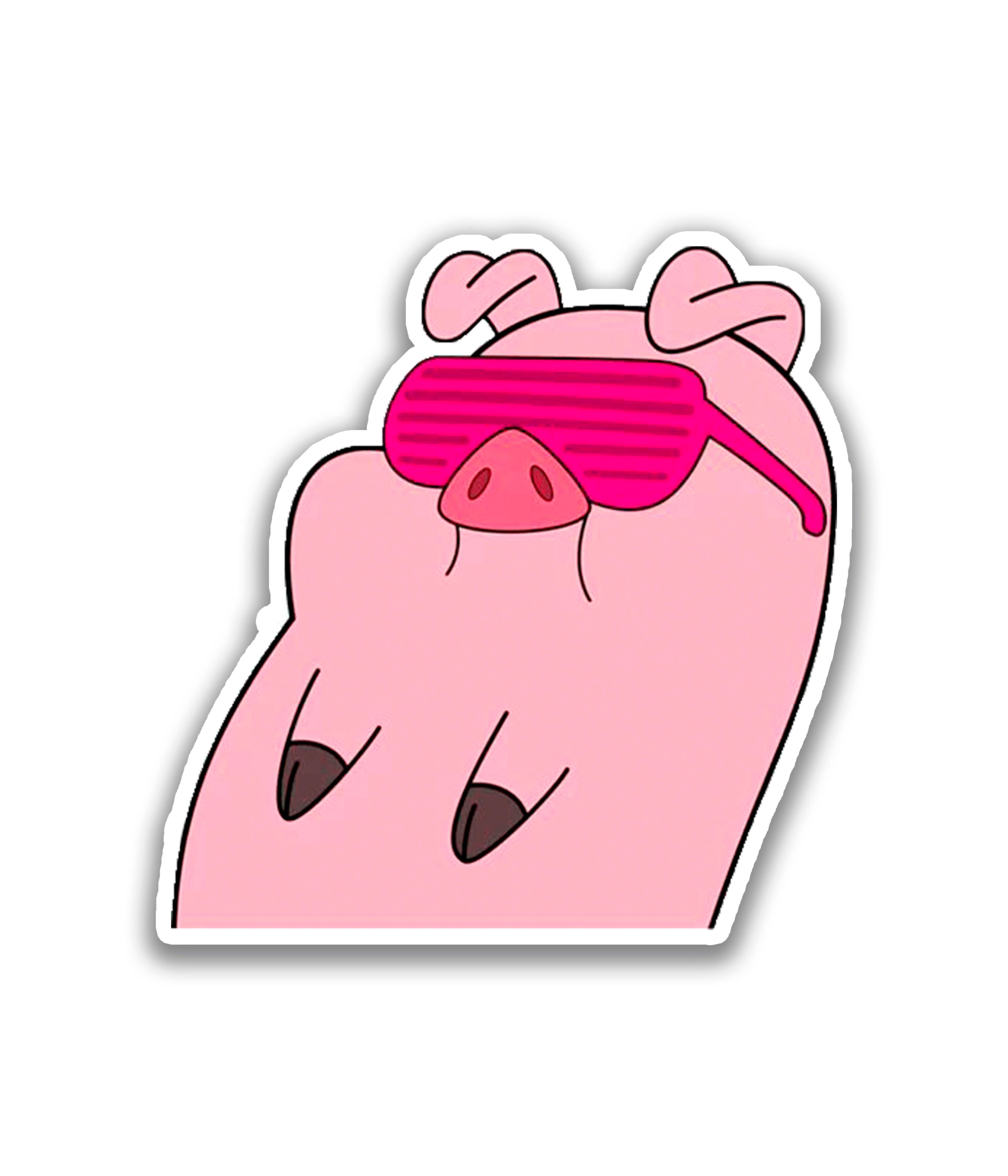 Pig - Rei do Sticker