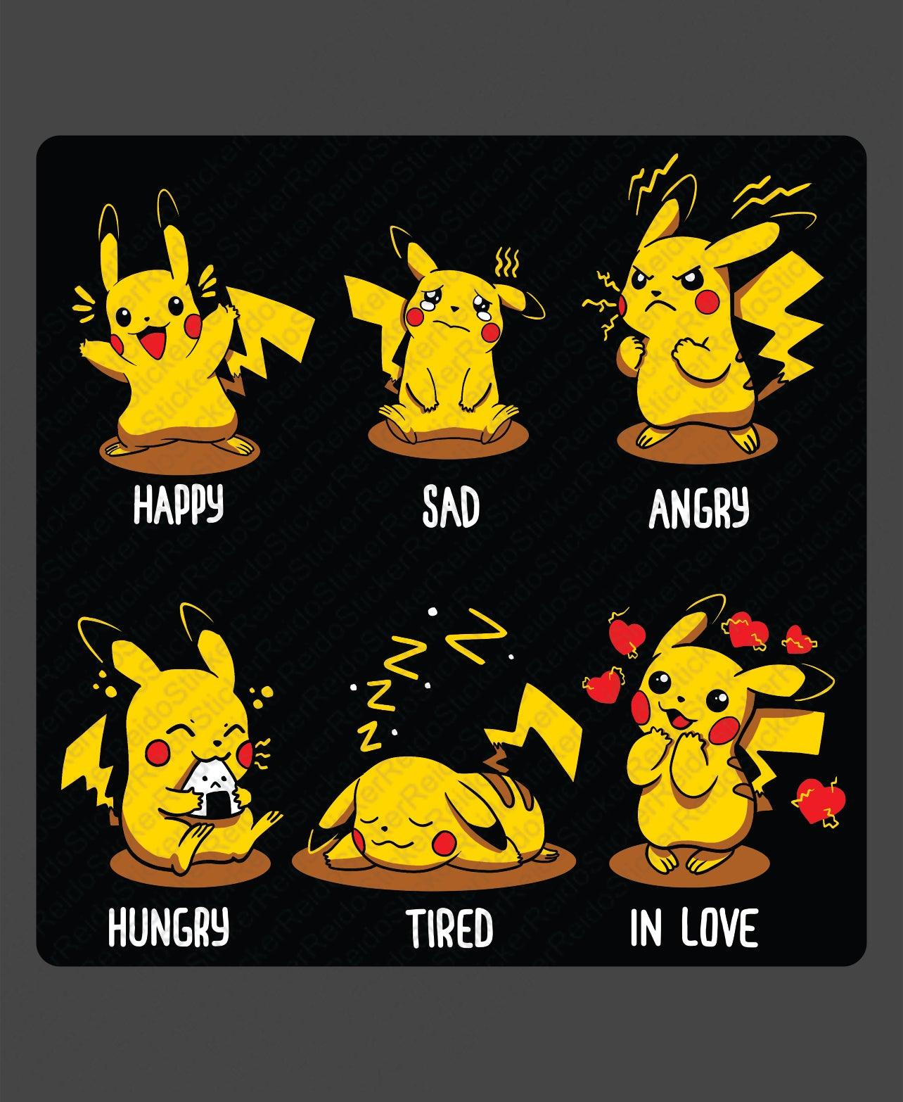 Pikachu - Rei do Sticker