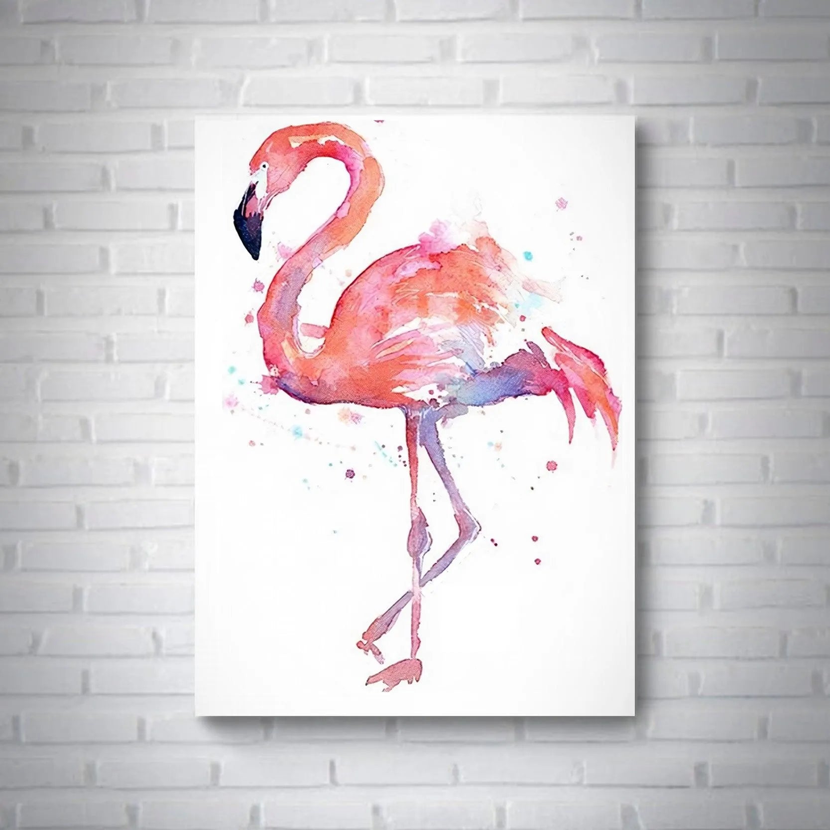 Quadro Flamingo - Rei do Sticker