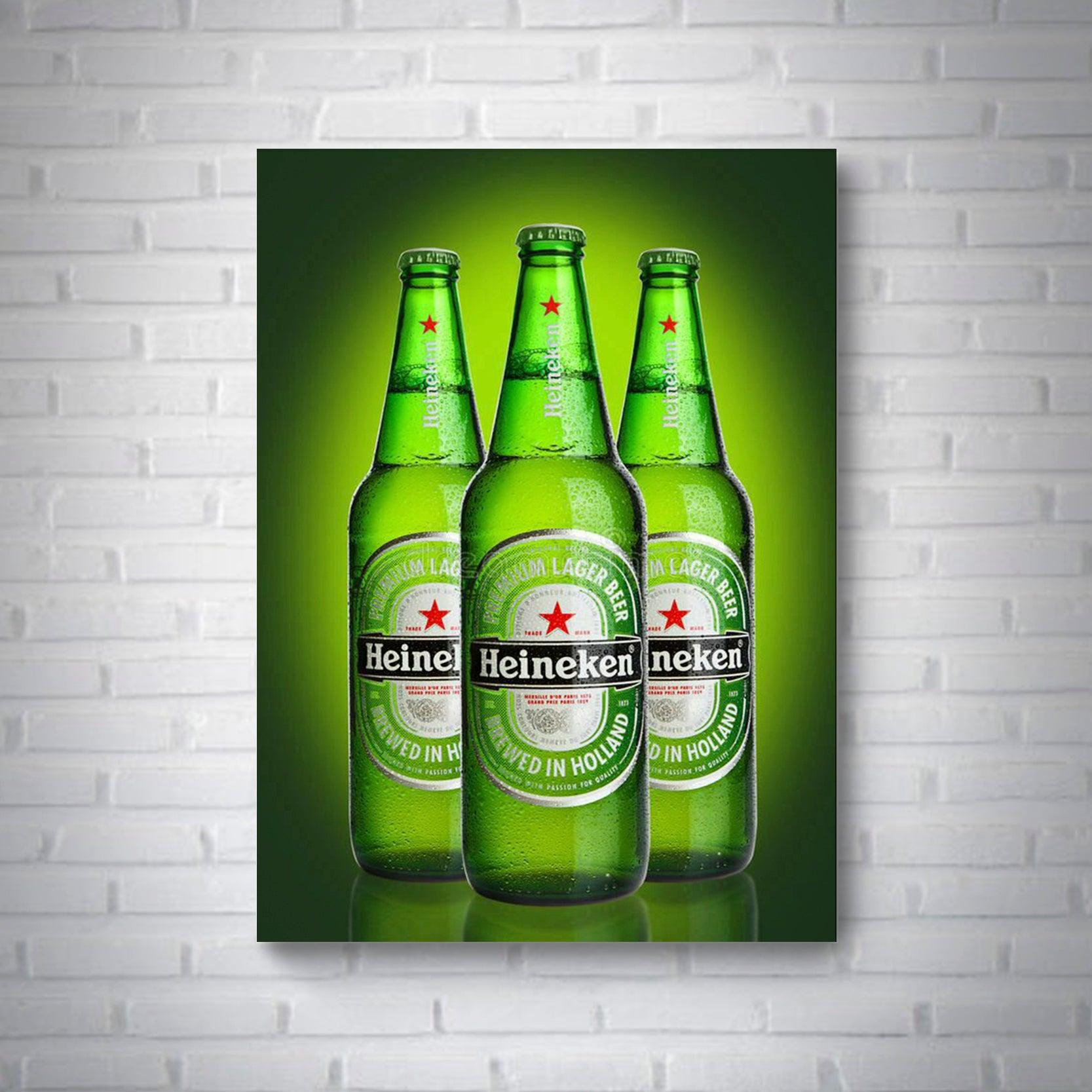 Quadro Heineken - Rei do Sticker