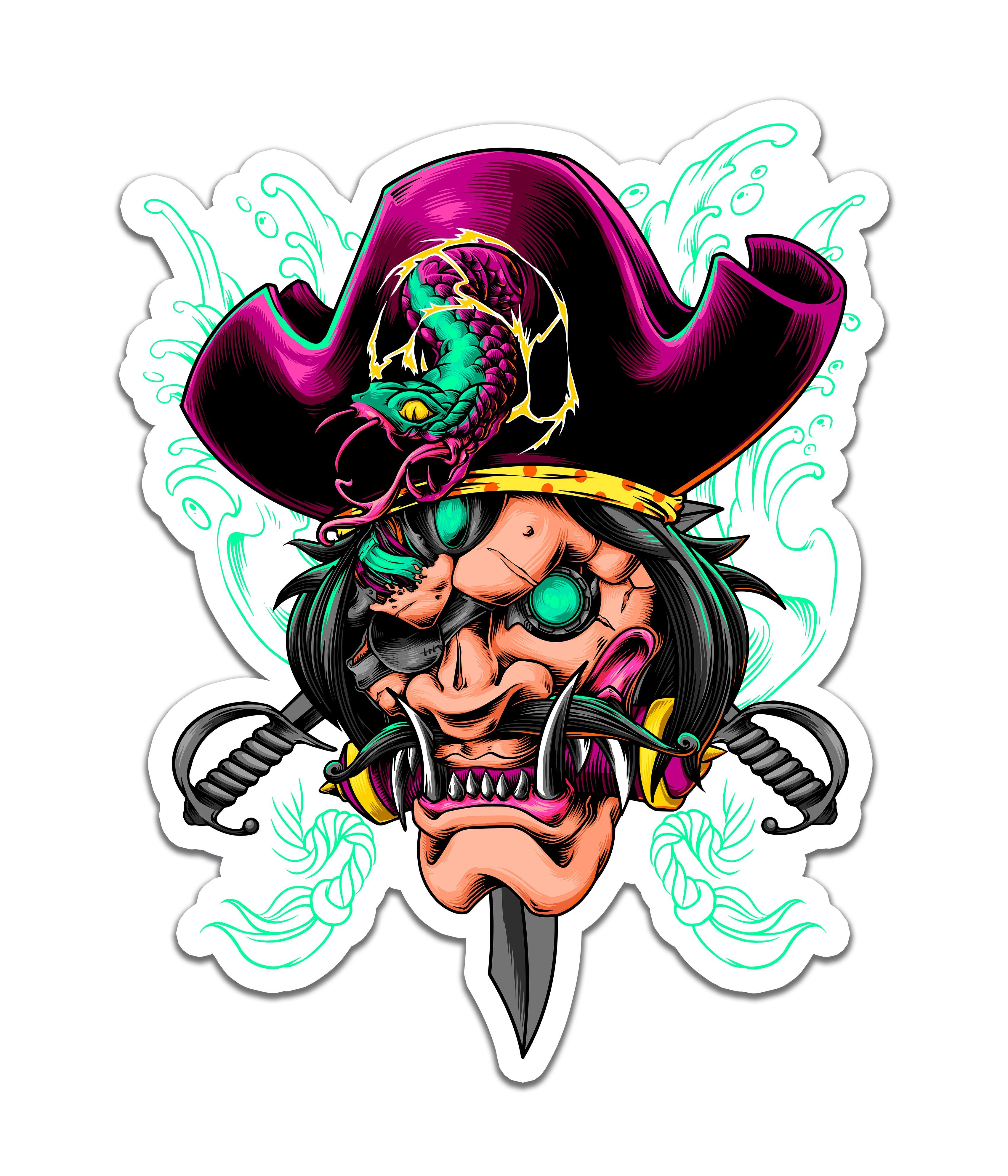 Rei Pirata - Rei do Sticker
