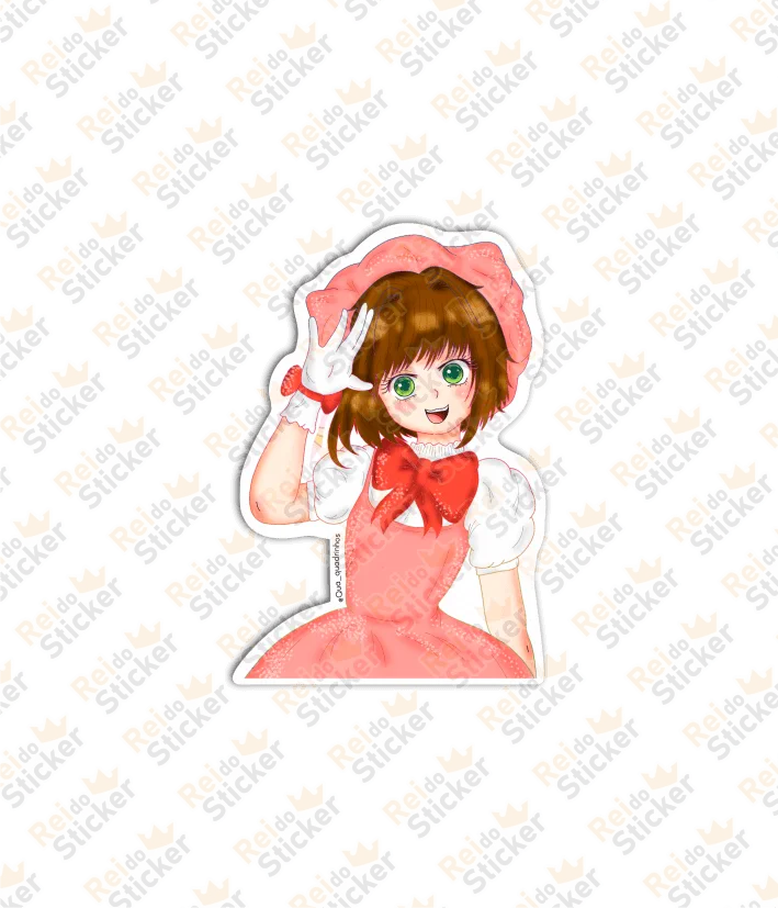 Sakura - Rei do Sticker