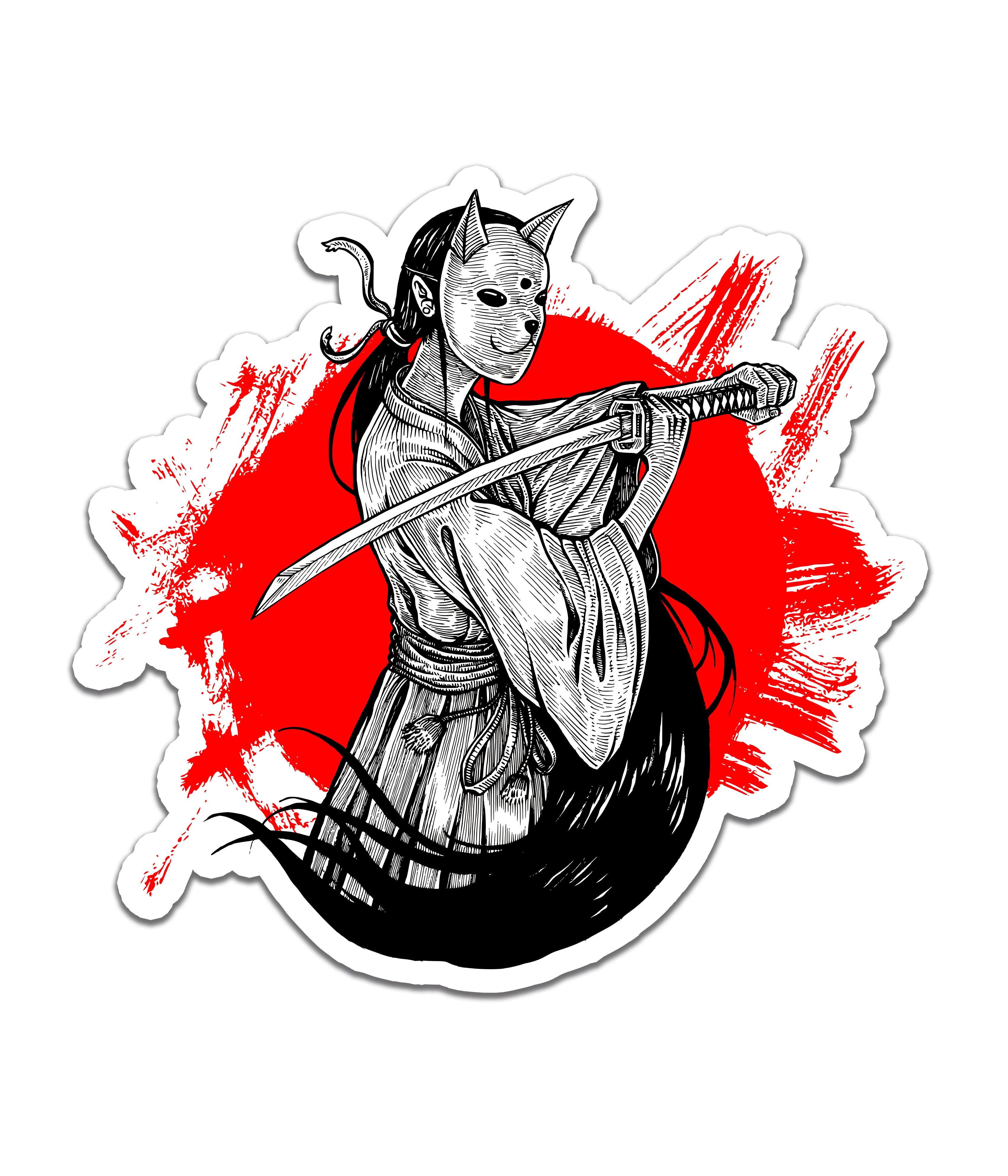 Samurai X - Rei do Sticker